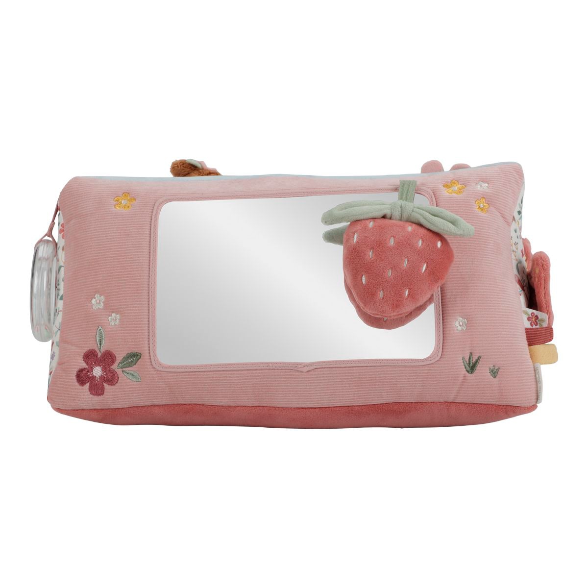 Almofada posicionadora de atividades Little Dutch triangular Rosa-claro-4