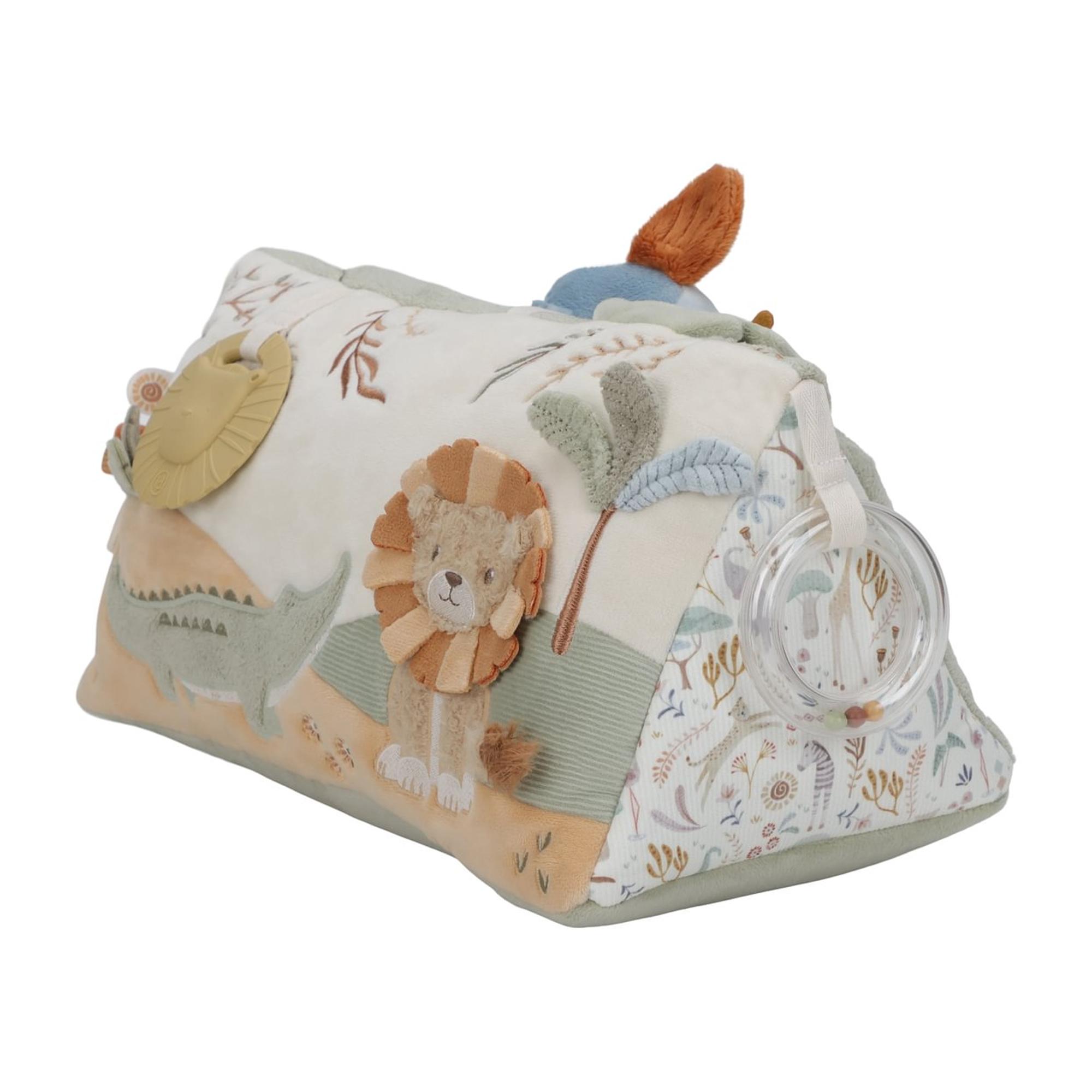 Cojín posicionador activ. Little Dutch triangular colecc. Safari Friends Multicolor-2