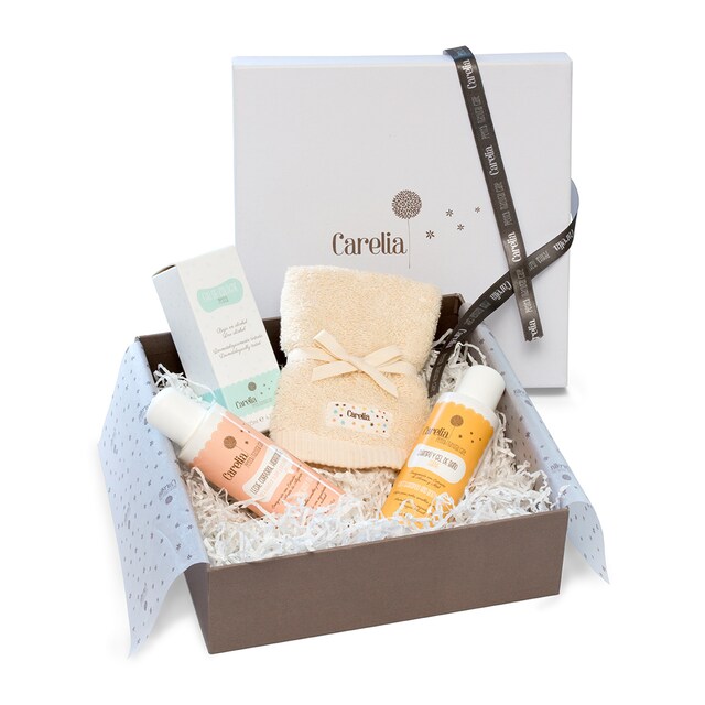 Pack de Regalo Premium Carelia Caja Regalo de Lujo Natural Care blanco