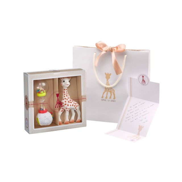 Mi primer Sophie la Girafe set Sophie + Sonajero Maracas