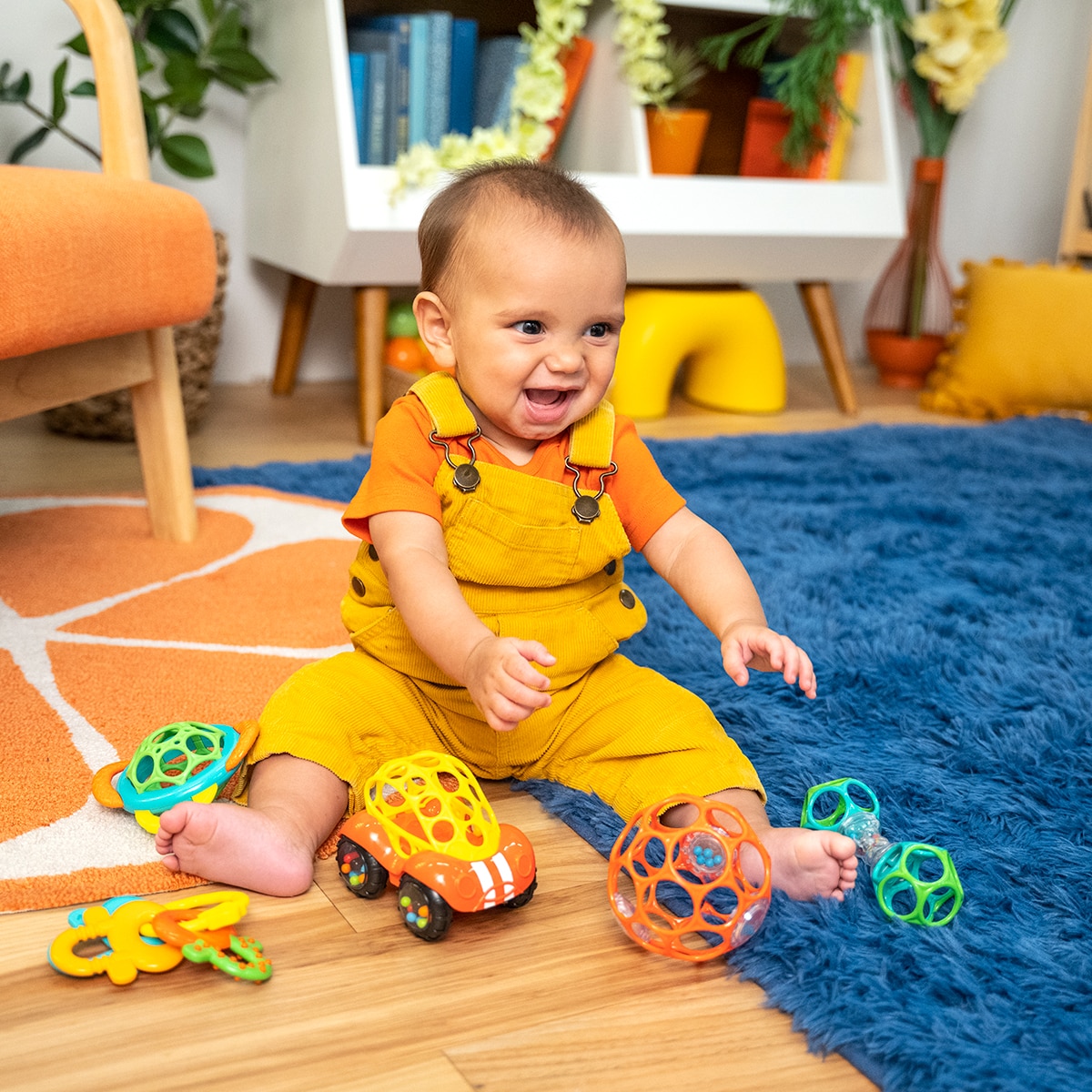 Brinquedos e Mordedores Soothers & Shakers™ 5 Peças Multicolor-3