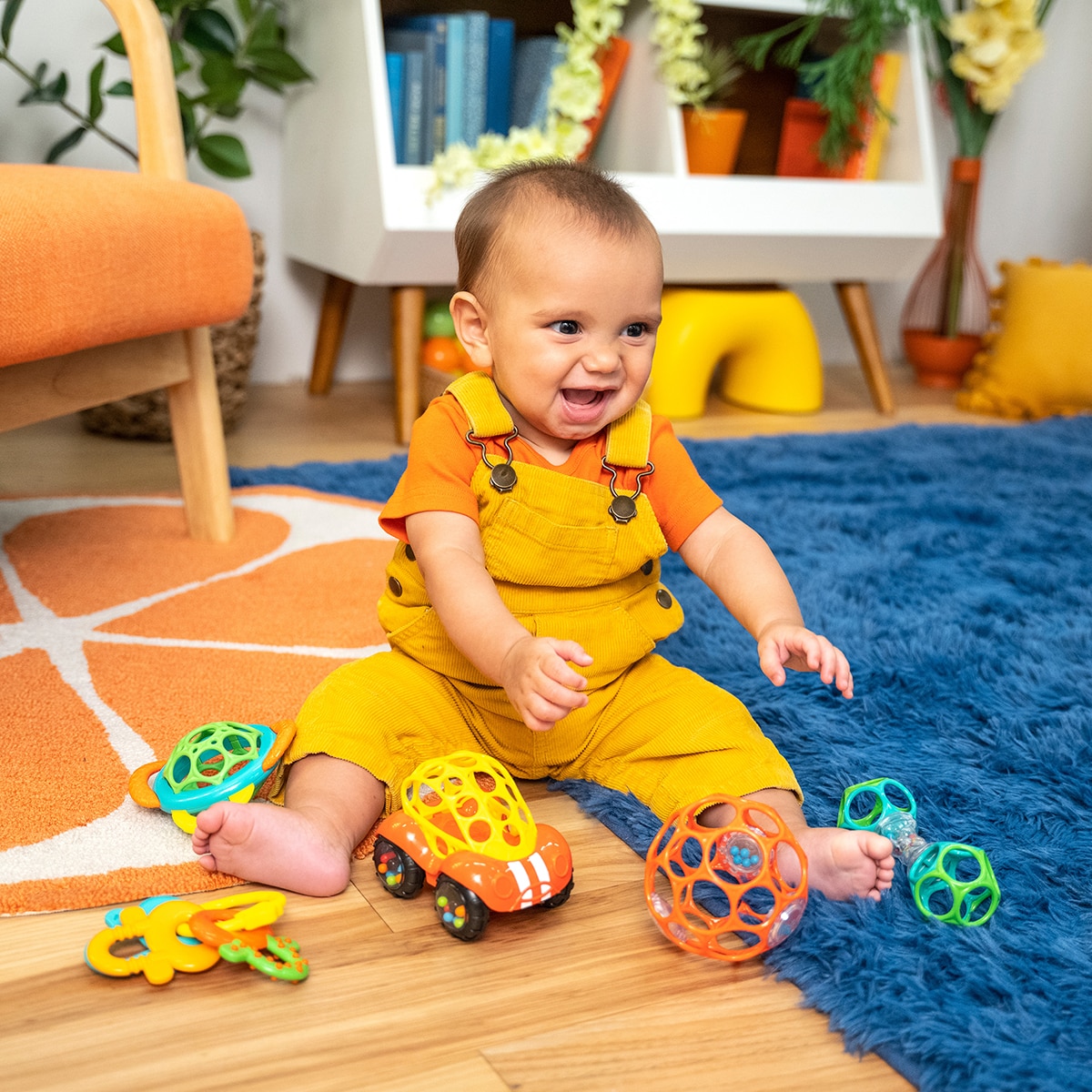 Brinquedos e Mordedores Soothers & Shakers™ 5 Peças Multicolor-5