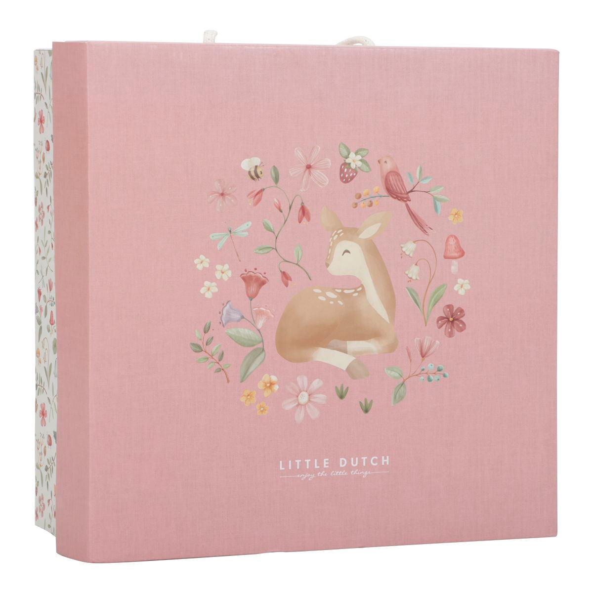 Caixa presente Little Dutch peluche, mordedor e doudou Rosa-claro-3