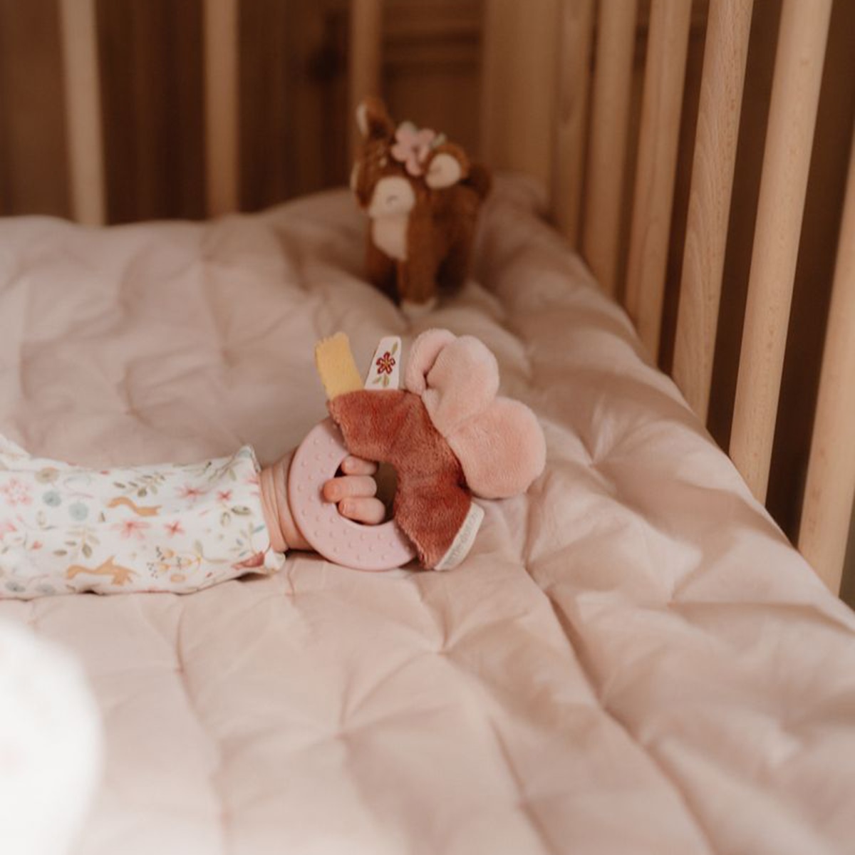 Caixa presente Little Dutch peluche, mordedor e doudou Rosa-claro-5