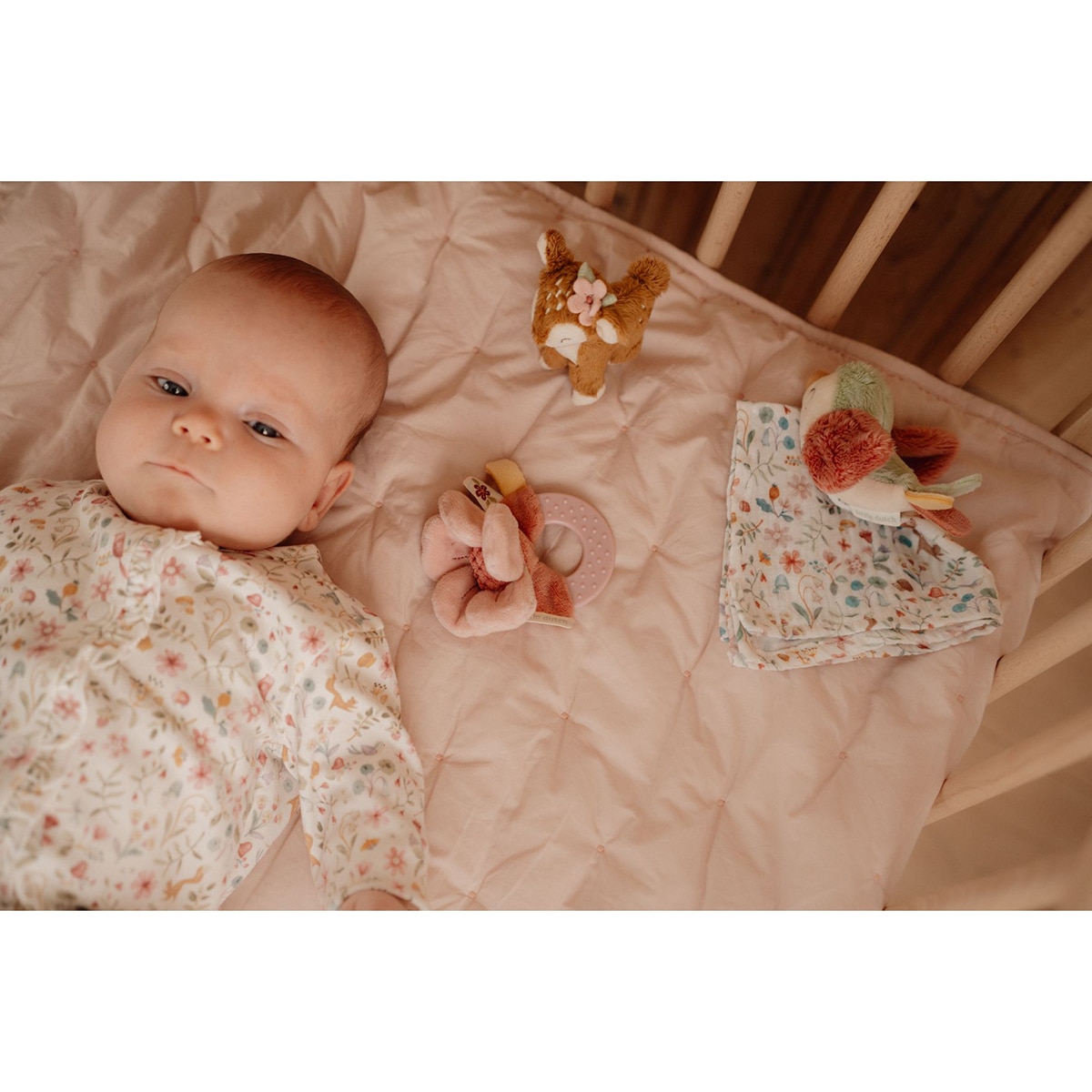 Caixa presente Little Dutch peluche, mordedor e doudou Rosa-claro-6
