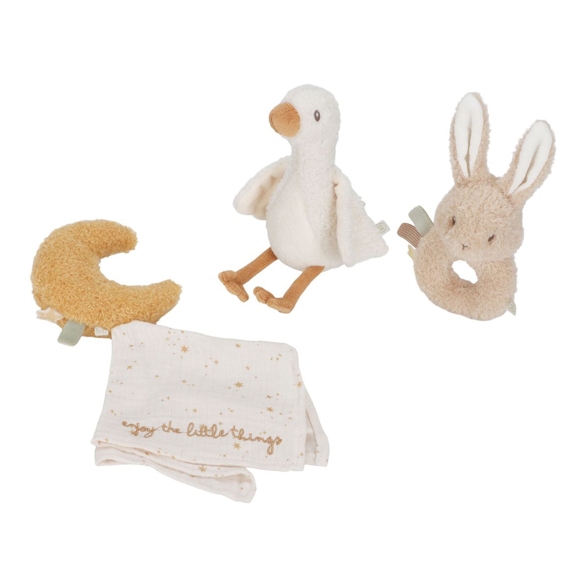 Imagem 0 de Caixa presente Little Dutch peluche, mordedor e doudou Newborn Naturals