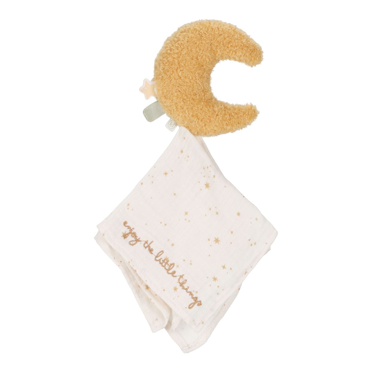 Caixa presente Little Dutch peluche, mordedor e doudou Newborn Naturals Bege Serra-5