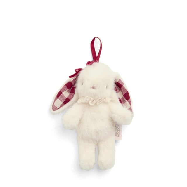 Imagen 0 de Peluche conejito Mamas & Papas para árbol navidad