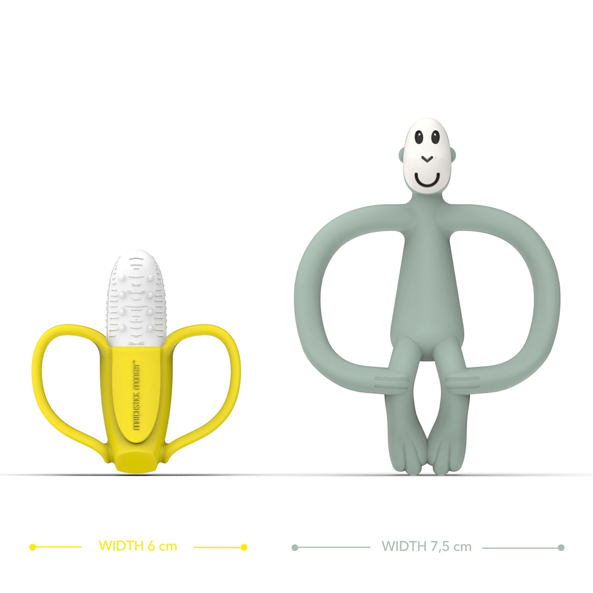 Pack de Oferta de Mordedores de Silicone, Perfeito para a Dentição do Bebé Verde Mint-3