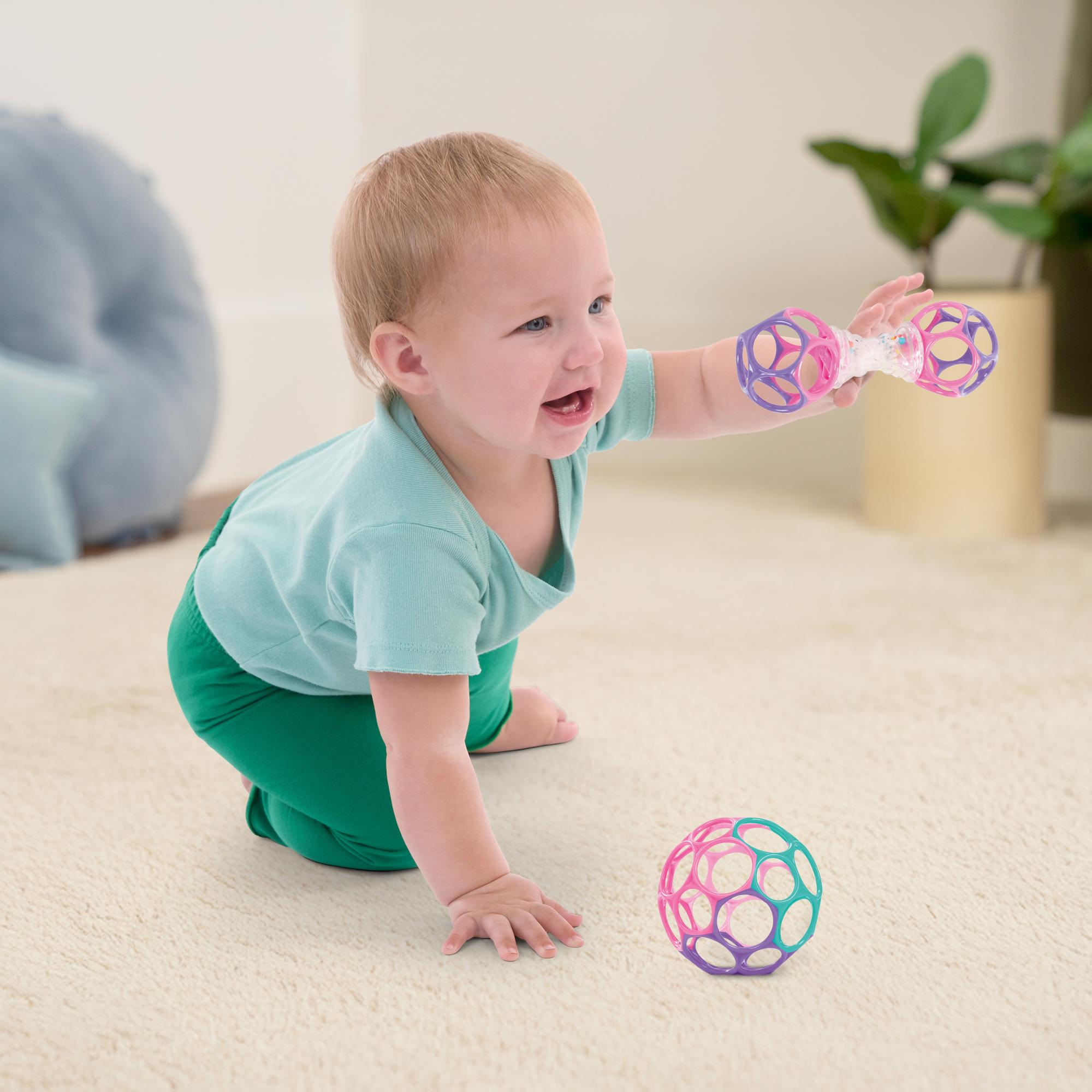 Pack de Oferta Mordedores Bright Starts Grasp the Day Rosa-9