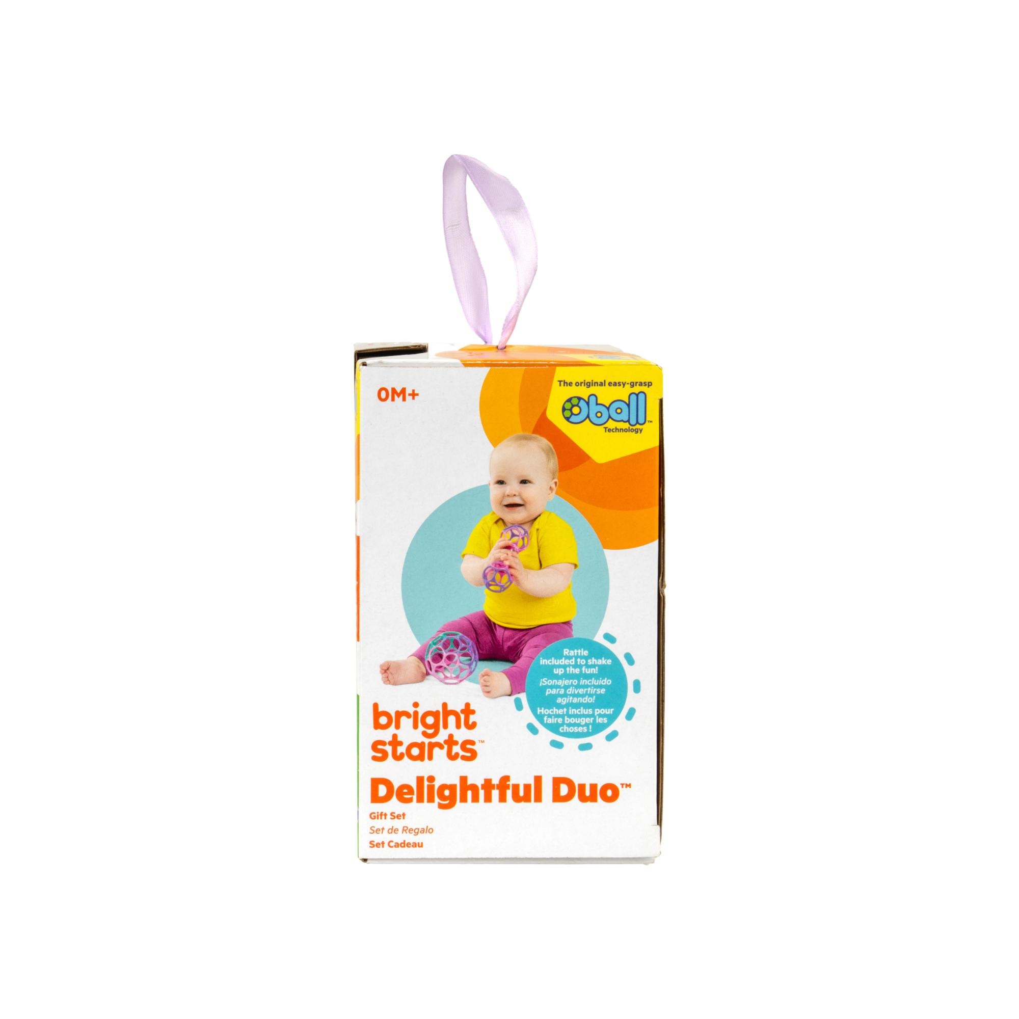 Pack de Oferta Mordedores Bright Starts Grasp the Day Rosa-24
