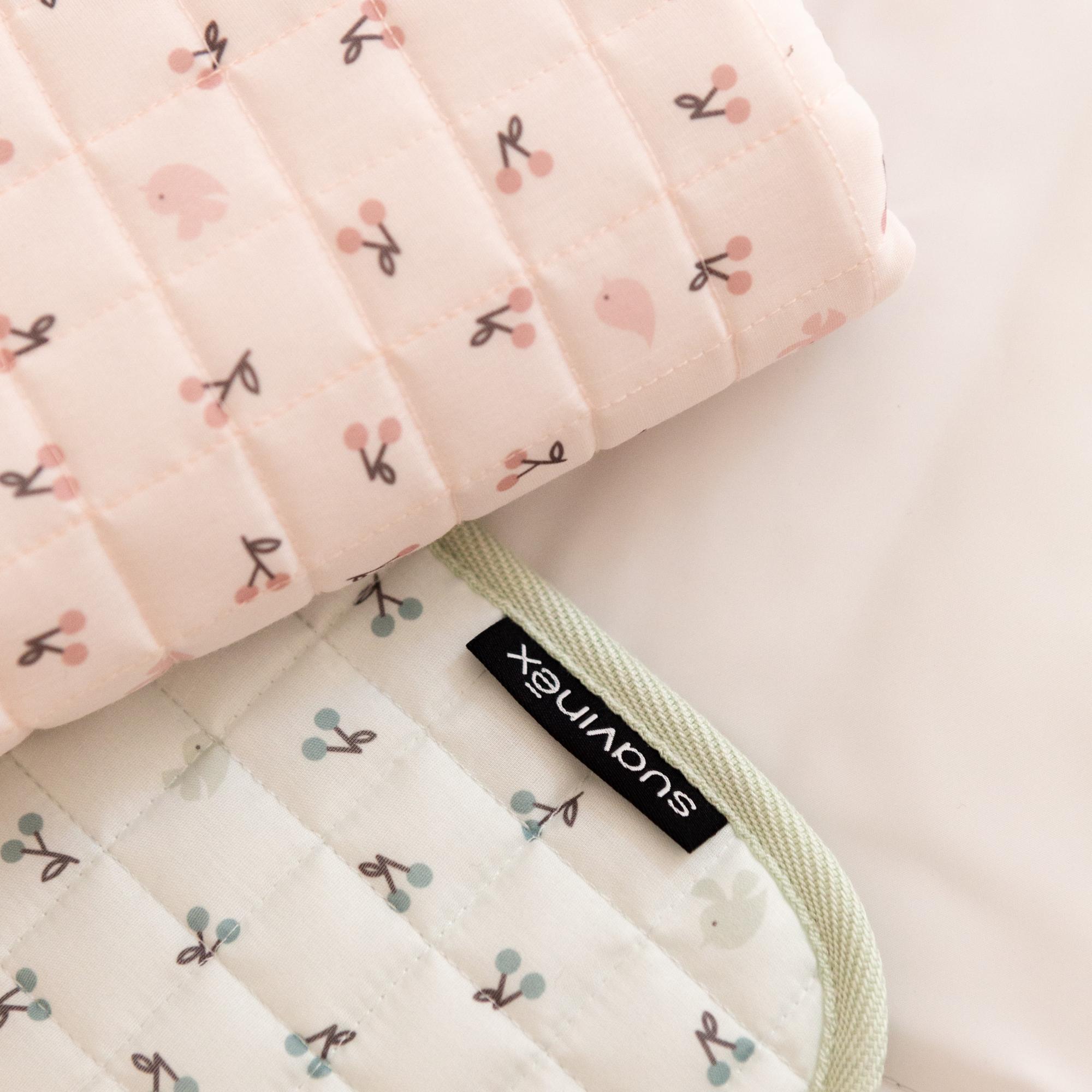 Conjunto Trocador Suavinex com cosmética da coleção Birdies Verde-antiquário-9