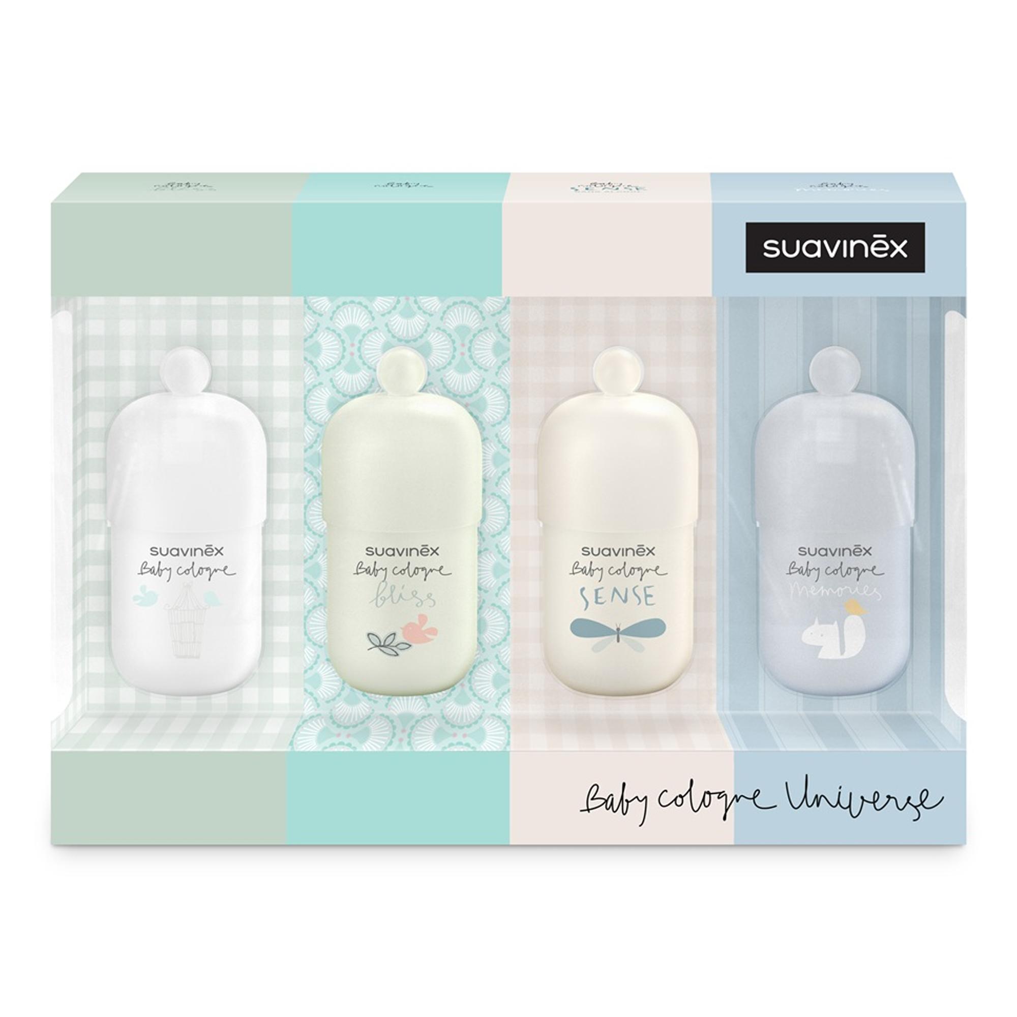 Imagen 1 de Pack regalo perfumería Suavinex set mini colección Baby Cologne 4ud x 50 ml Multicolor