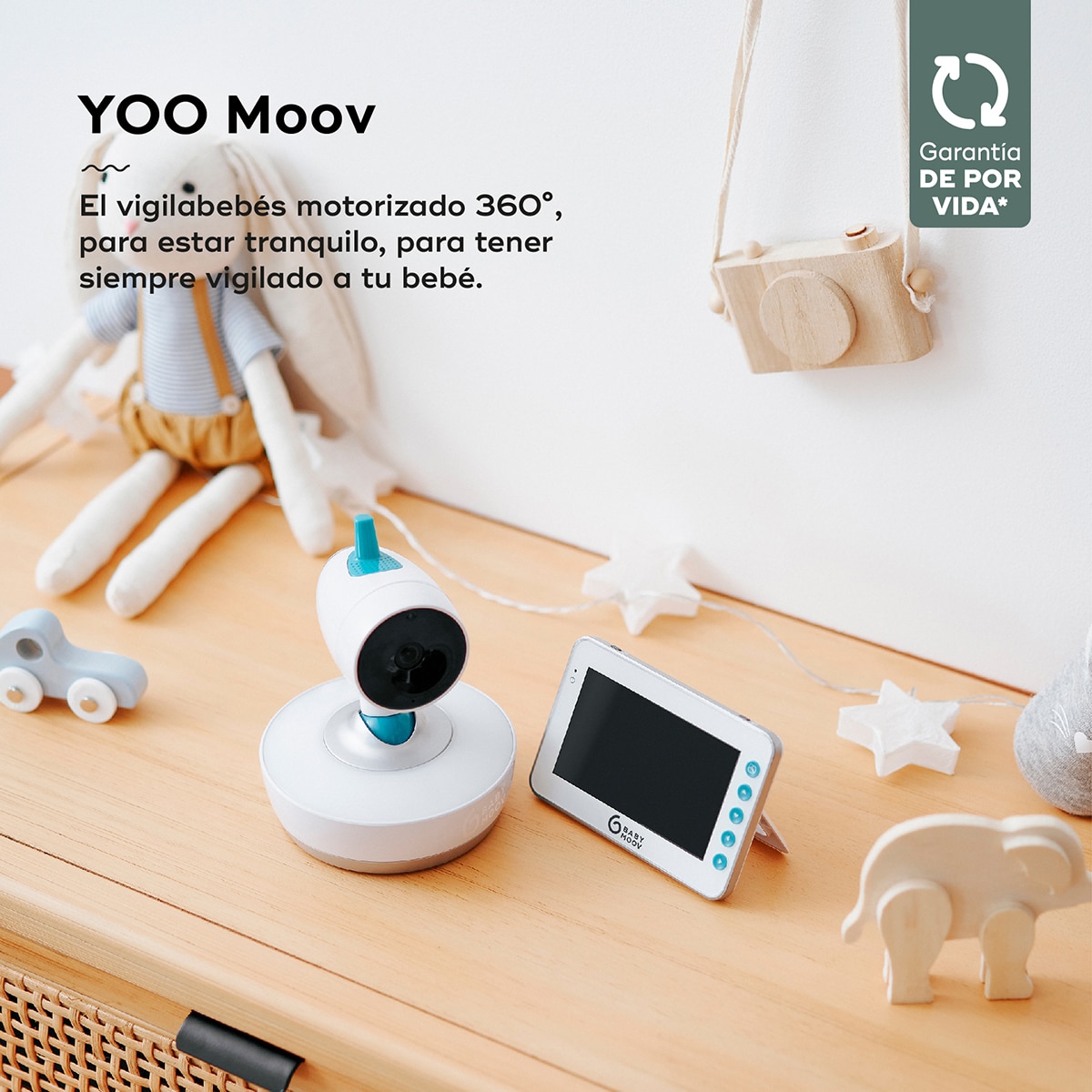 Intercomunicador de Vídeo Motorizado Yoo-Moov Branco-3