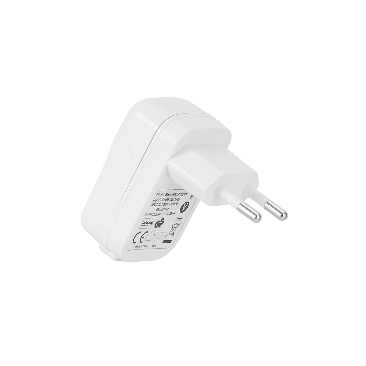 Tomada USB Universal para Intercomunicador de Áudio e Vídeo Branco-5