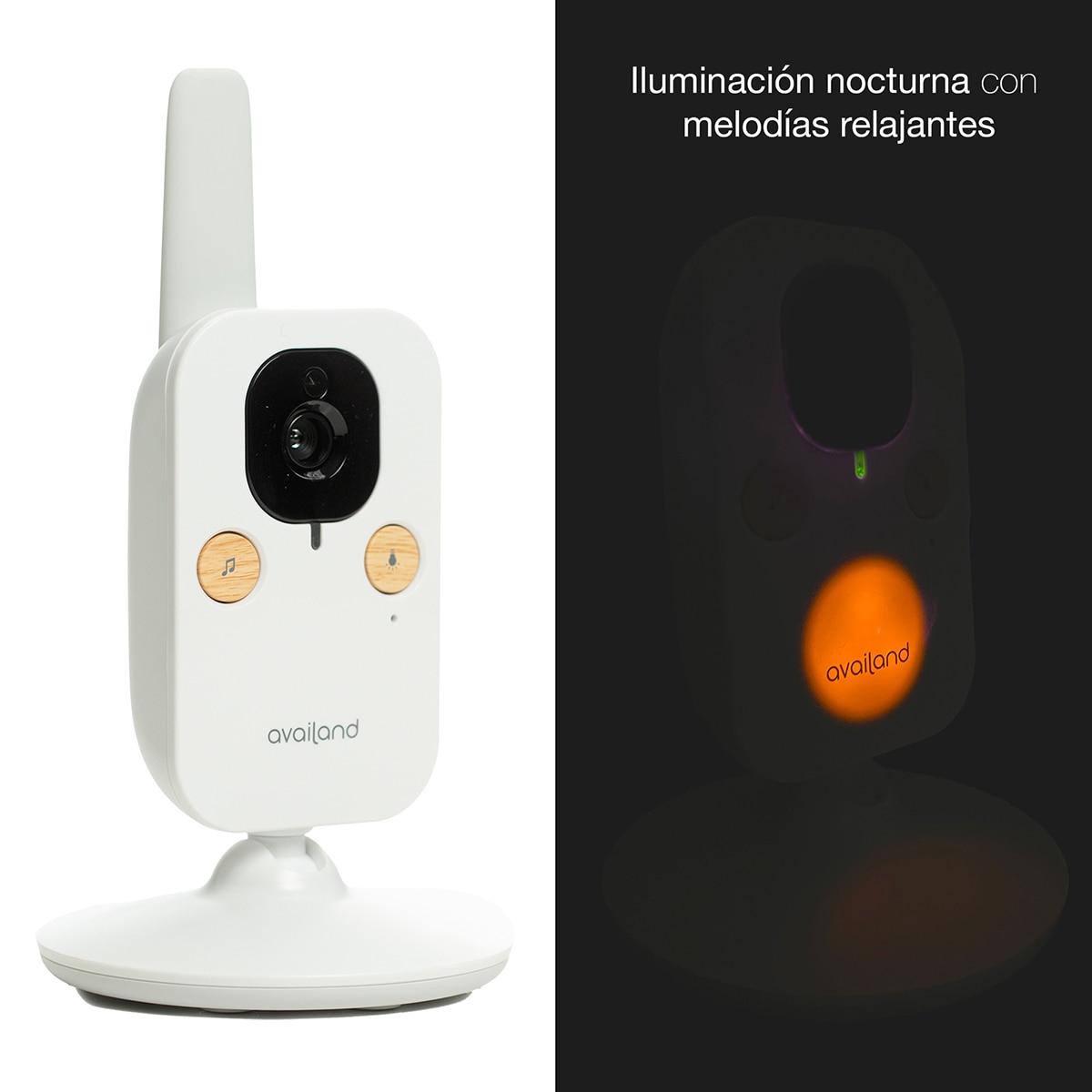 Vigilabebés Availand Nordic Evo2 3,5" blanco/madera - Blanco / Madera Blanco / Madera-6