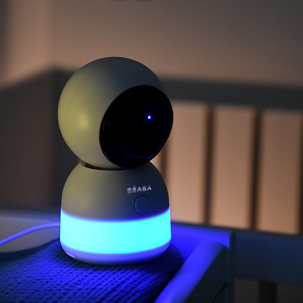 Vigilabebés nocturna Béaba Zen Night Light con video y luz - Blanco Blanco-13