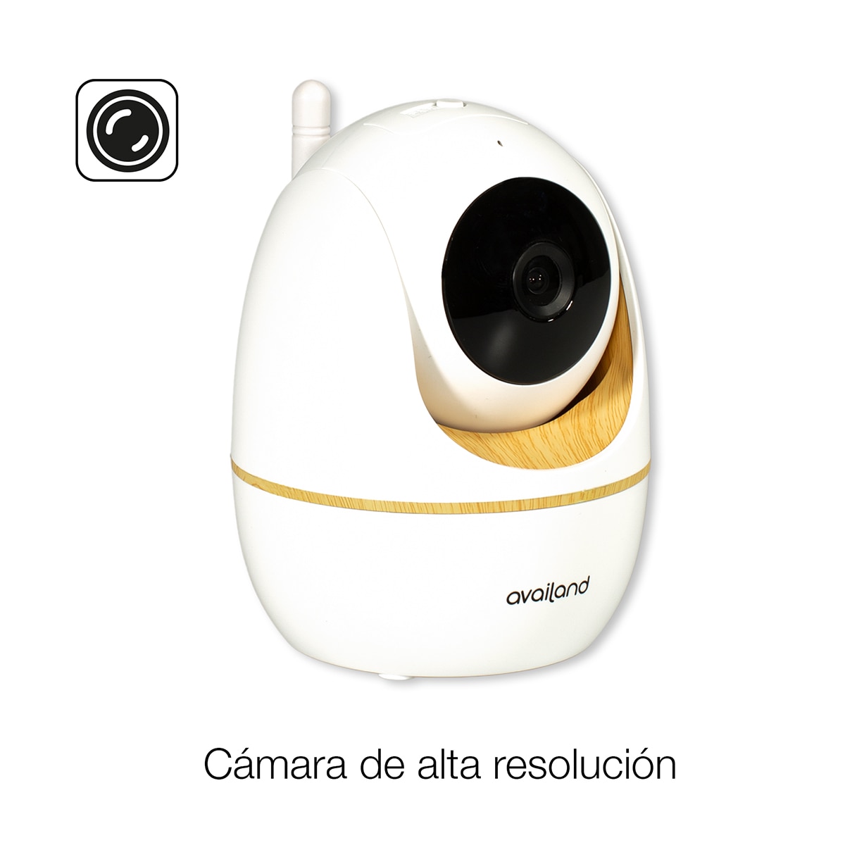Monitor de Bebé Sphera com Ecrã de 5 Polegadas Branco-2
