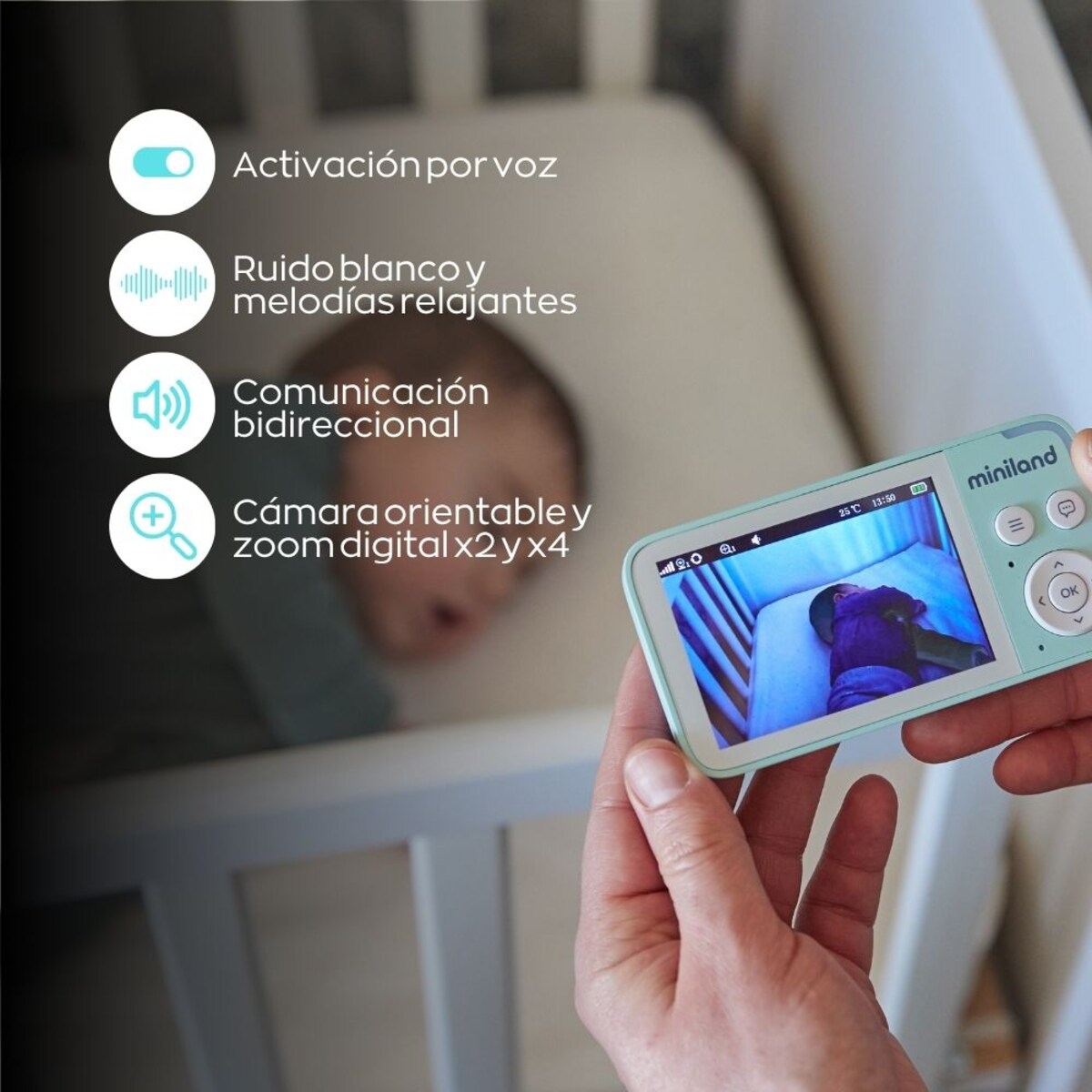 Intercomunicador de Vídeo Digimonitor 3,5" Compact Branco-5