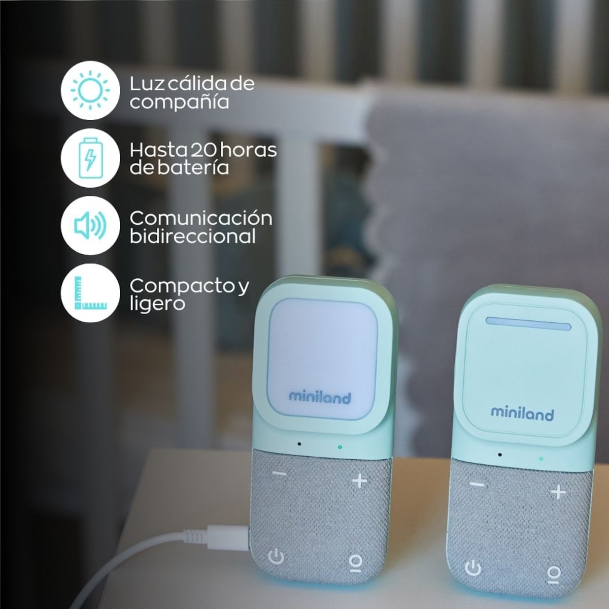 Intercomunicador de Áudio Digitalk Lite Branco-6