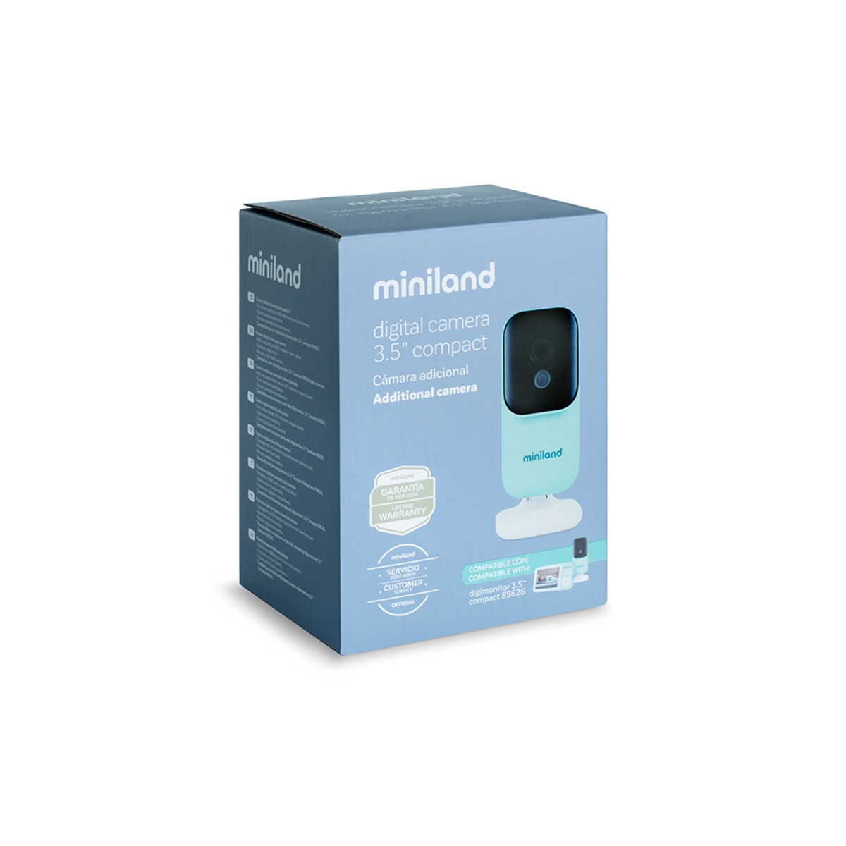 Câmara Adicional para Intercomunicador Digimonitor 3,5" Compact Branco-6