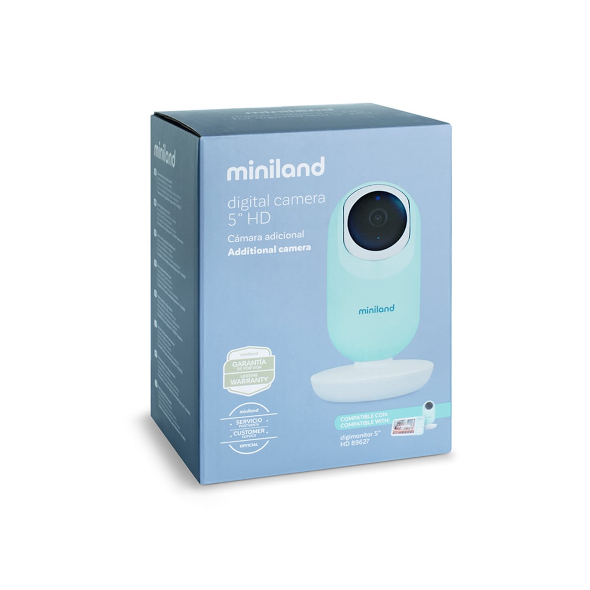 Câmara Adicional para Intercomunicador Digimonitor 5" HD Branco-5