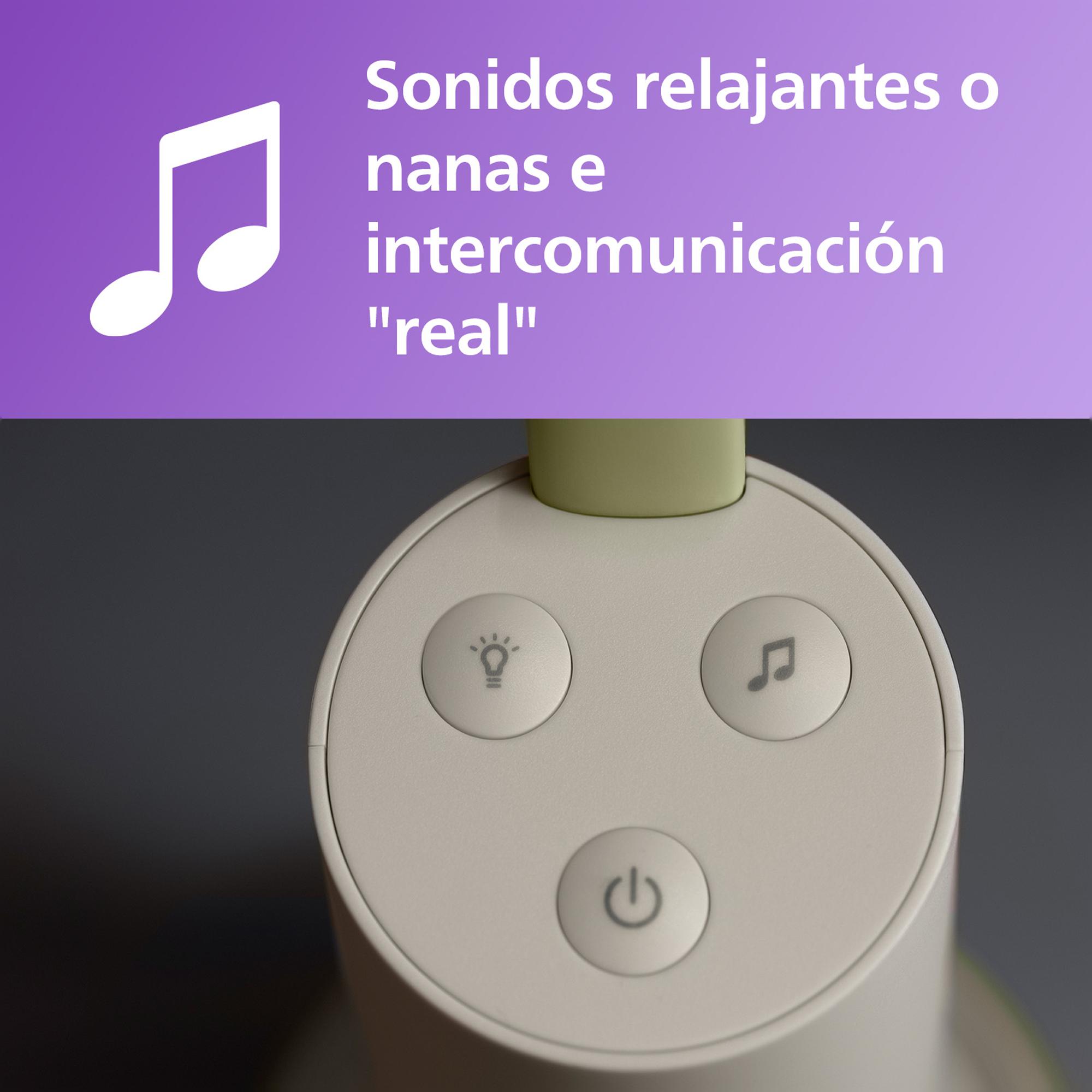 Vigilabebés Philips Avent cámara conectada con app Baby monitor - Nácar Nácar-6