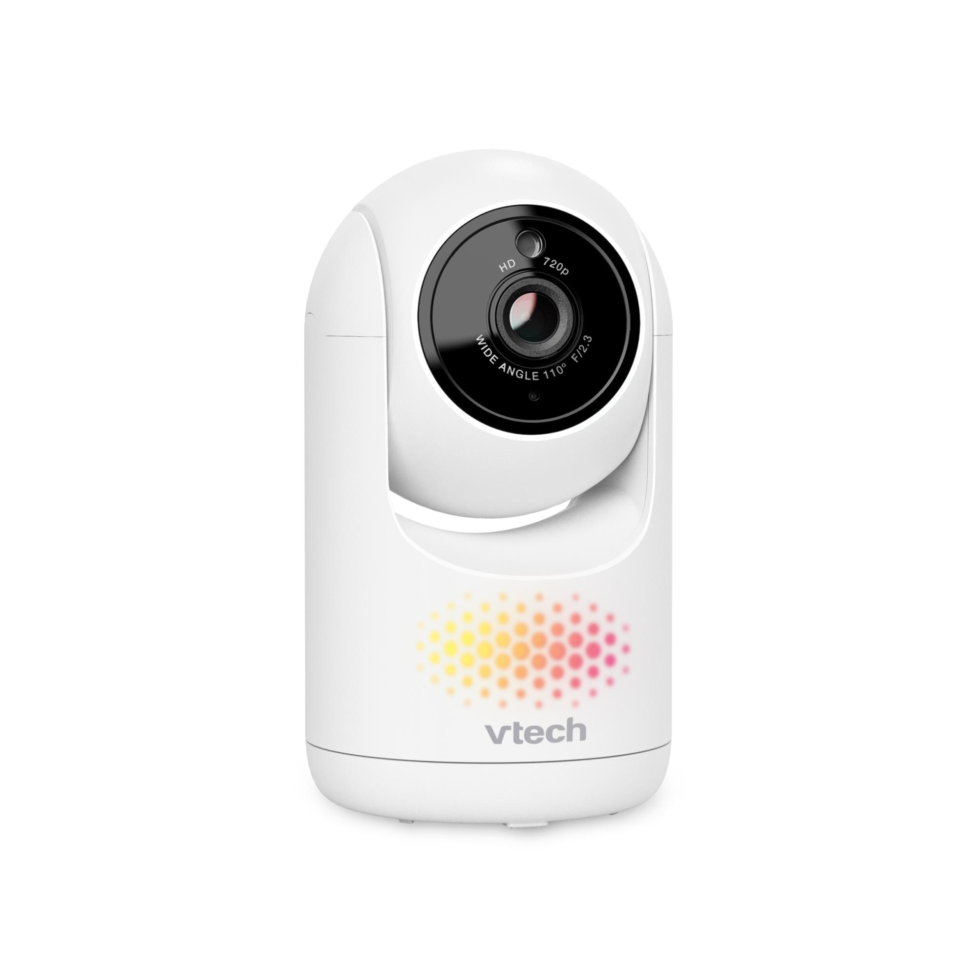 Intercomunicador de Bebés com Ecrã de 5,5" HD e Câmara Orientável Branco-6