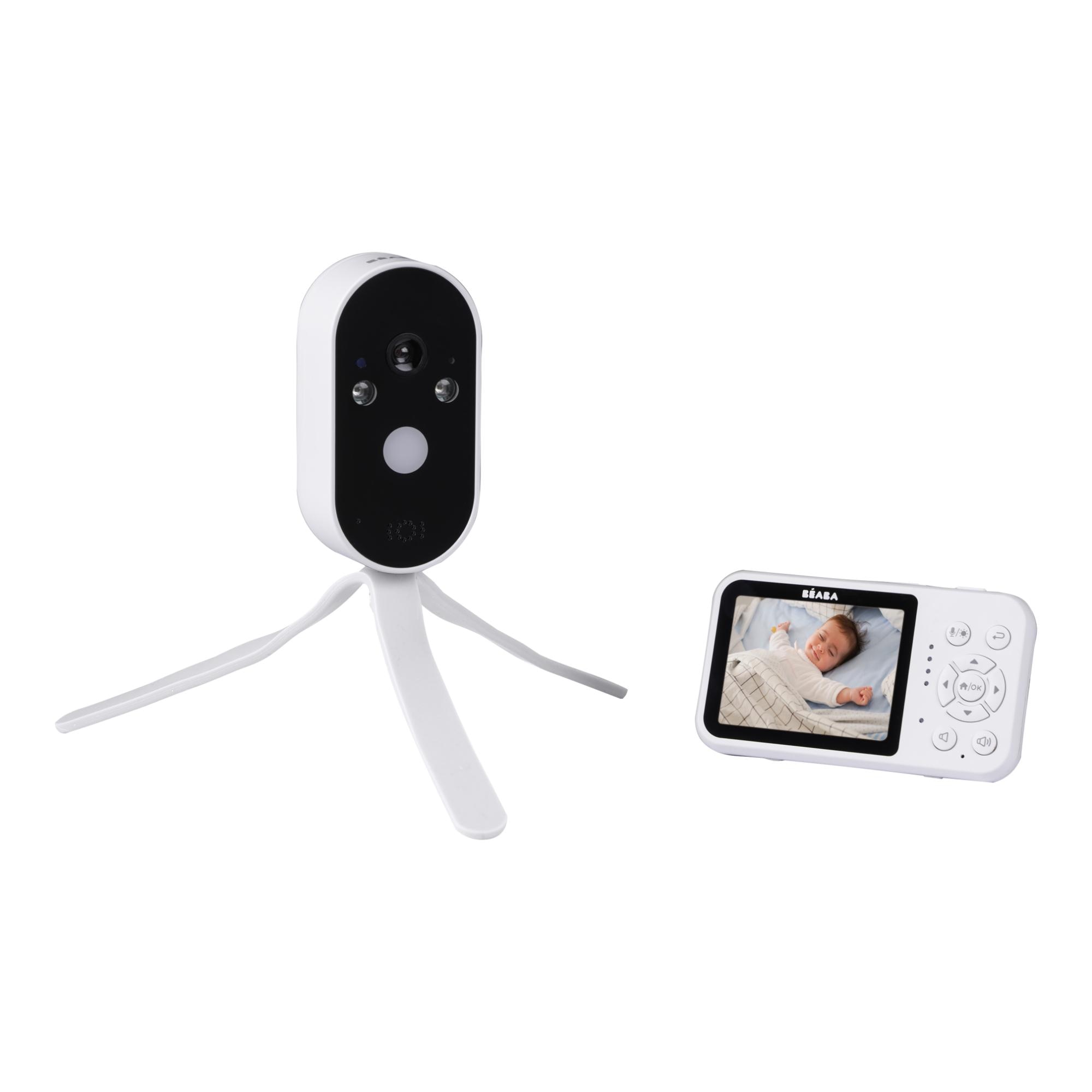 Vigilabebés video Béaba 2,8" Zen Travel - Blanco Blanco-1