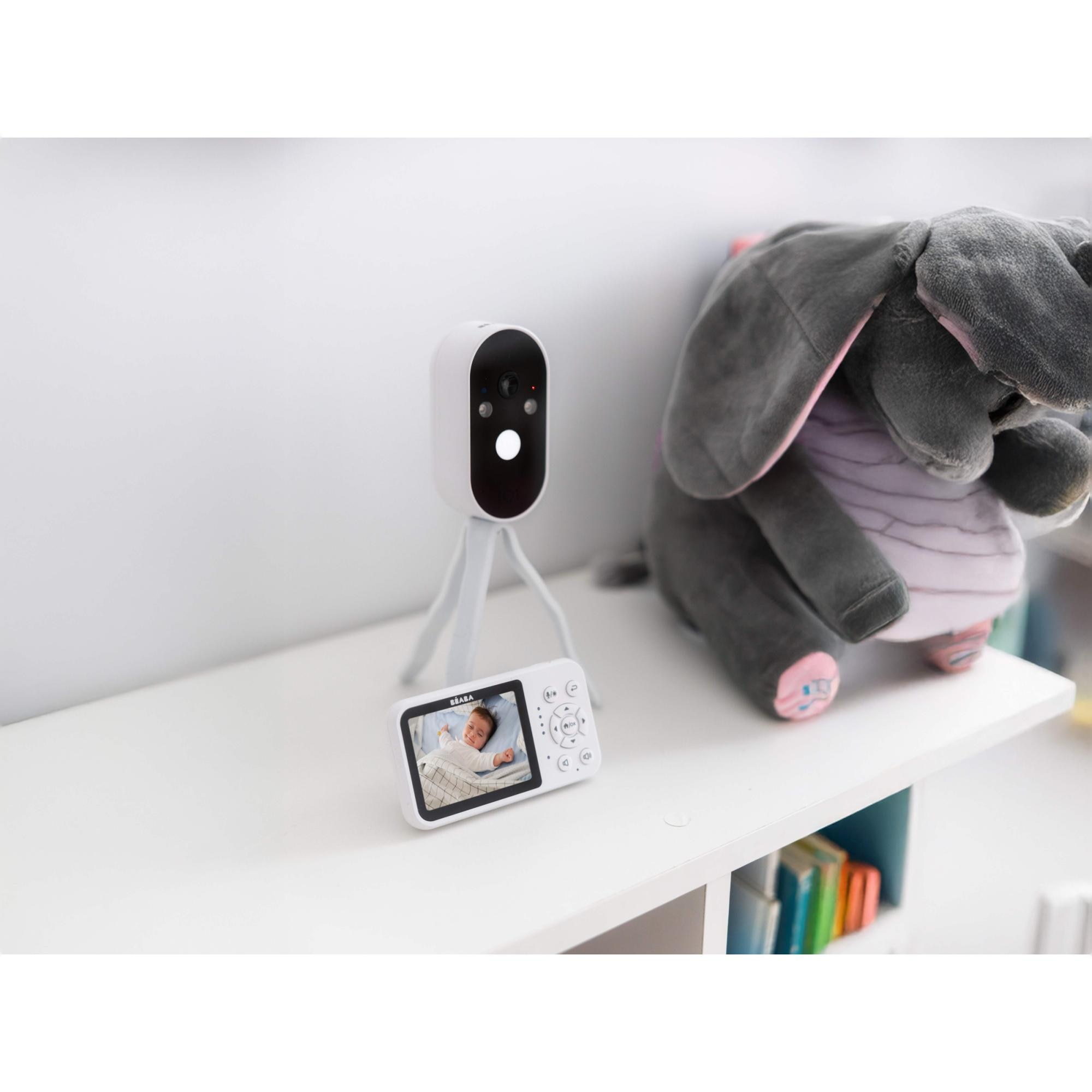 Vigilabebés video Béaba 2,8" Zen Travel - Blanco Blanco-5