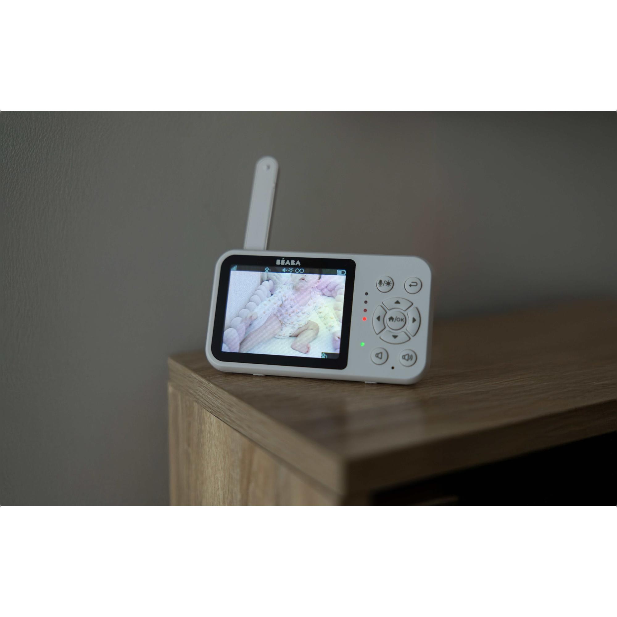Vigilabebés video Béaba 2,8" Zen Travel - Blanco Blanco-8