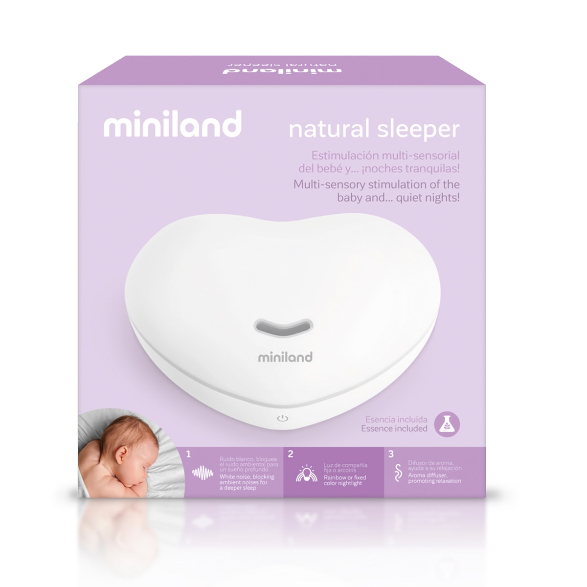 Luz de presença Natural Sleeper branca Branco-5