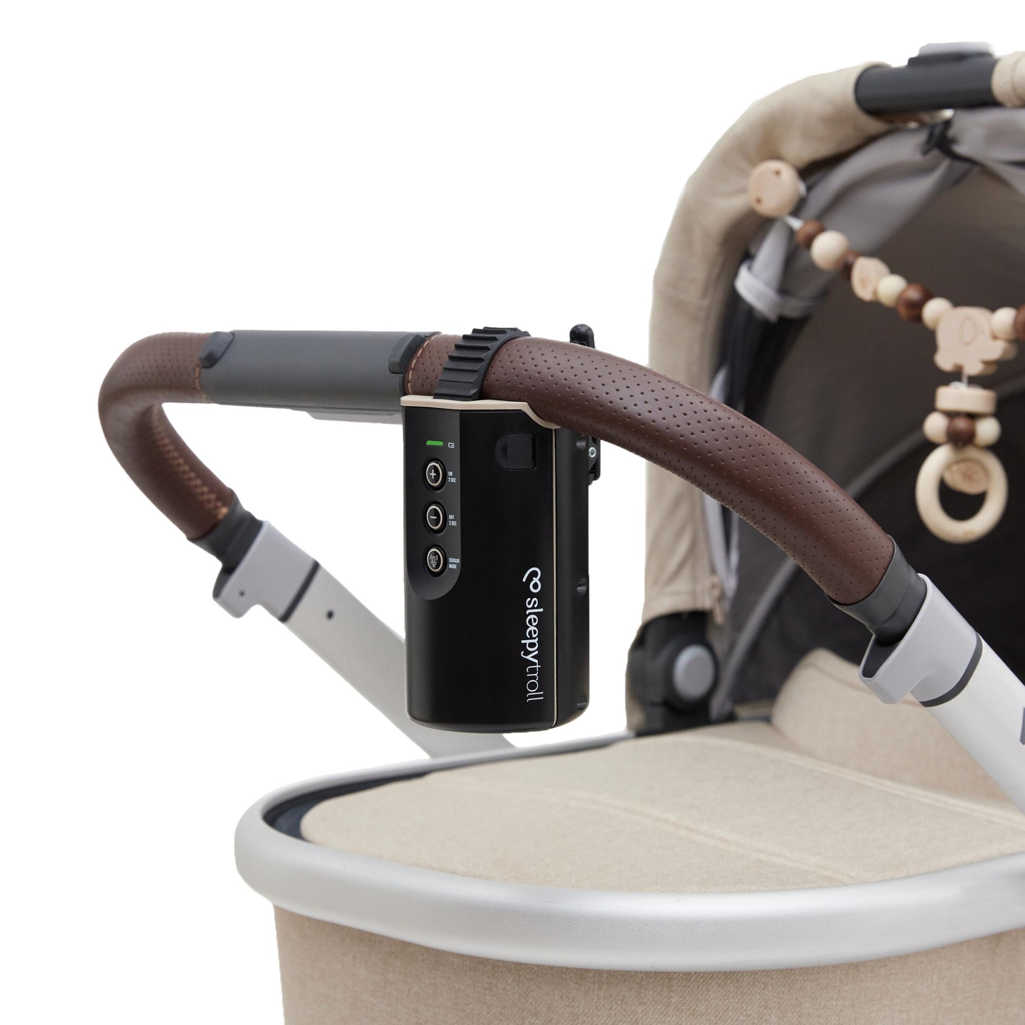 Imagen 5 de Sistema de balanceo Sleepytroll 2ª generación para cochecitos con batería recargable - Negro Negro