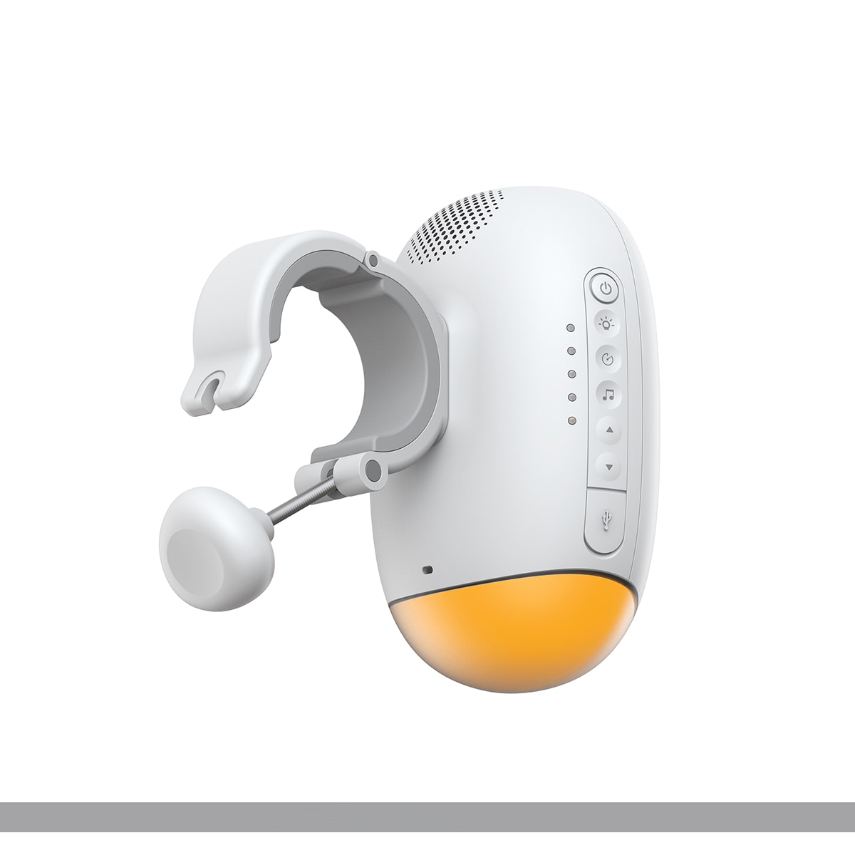 Sistema de Oscilação para Carrinhos com Bateria, Luz e Som Branco-6