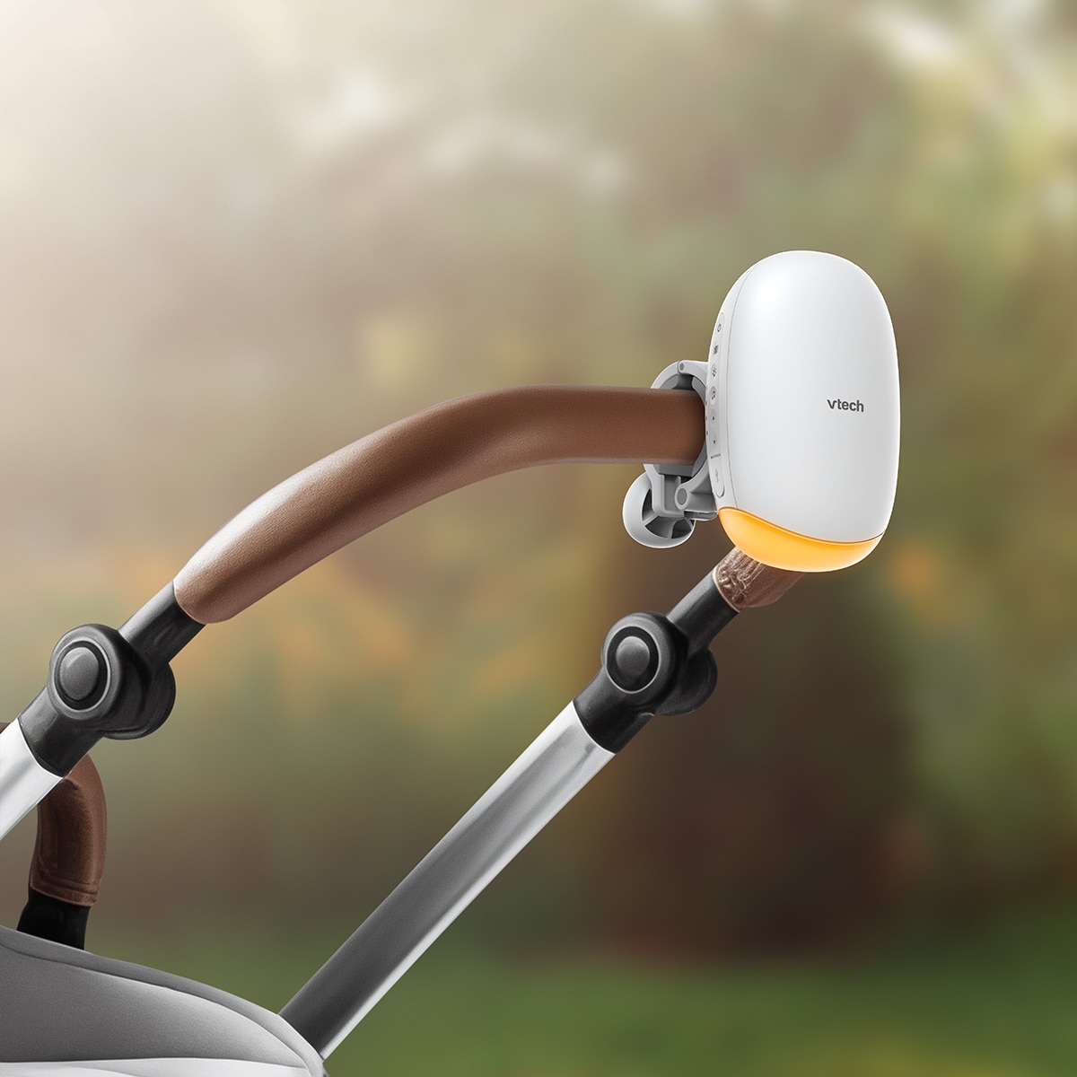 Sistema de Oscilação para Carrinhos com Bateria, Luz e Som Branco-12