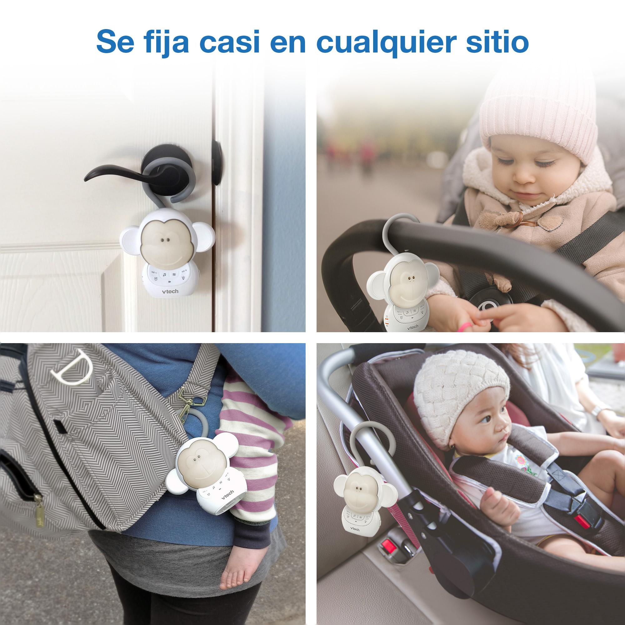 Acessório de Passeio Pendente com Sons e Luzes Relaxantes Branco-7
