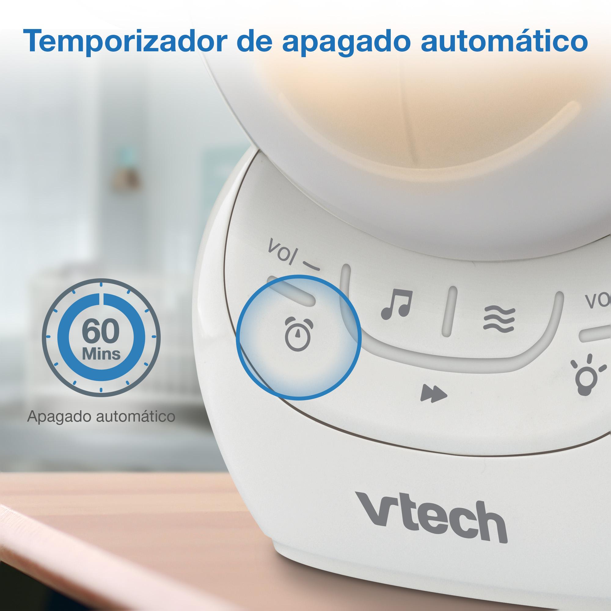 Acessório de Passeio Pendente com Sons e Luzes Relaxantes Branco-8