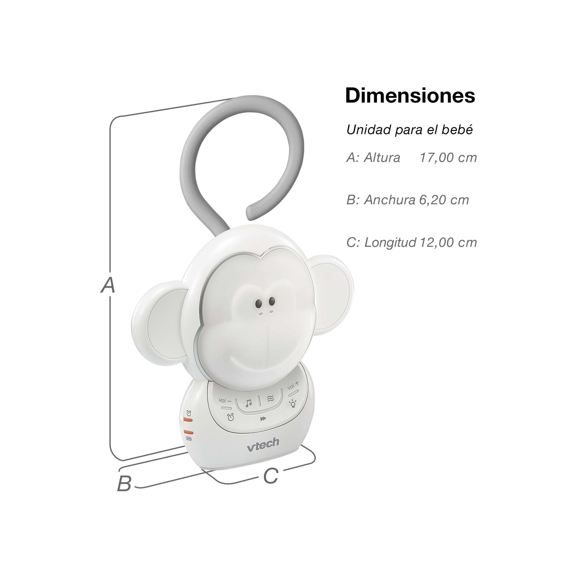 Acessório de Passeio Pendente com Sons e Luzes Relaxantes Branco-10
