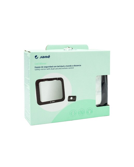 Espelho Retrovisor Automóvel Ledy com Comando Preto-4