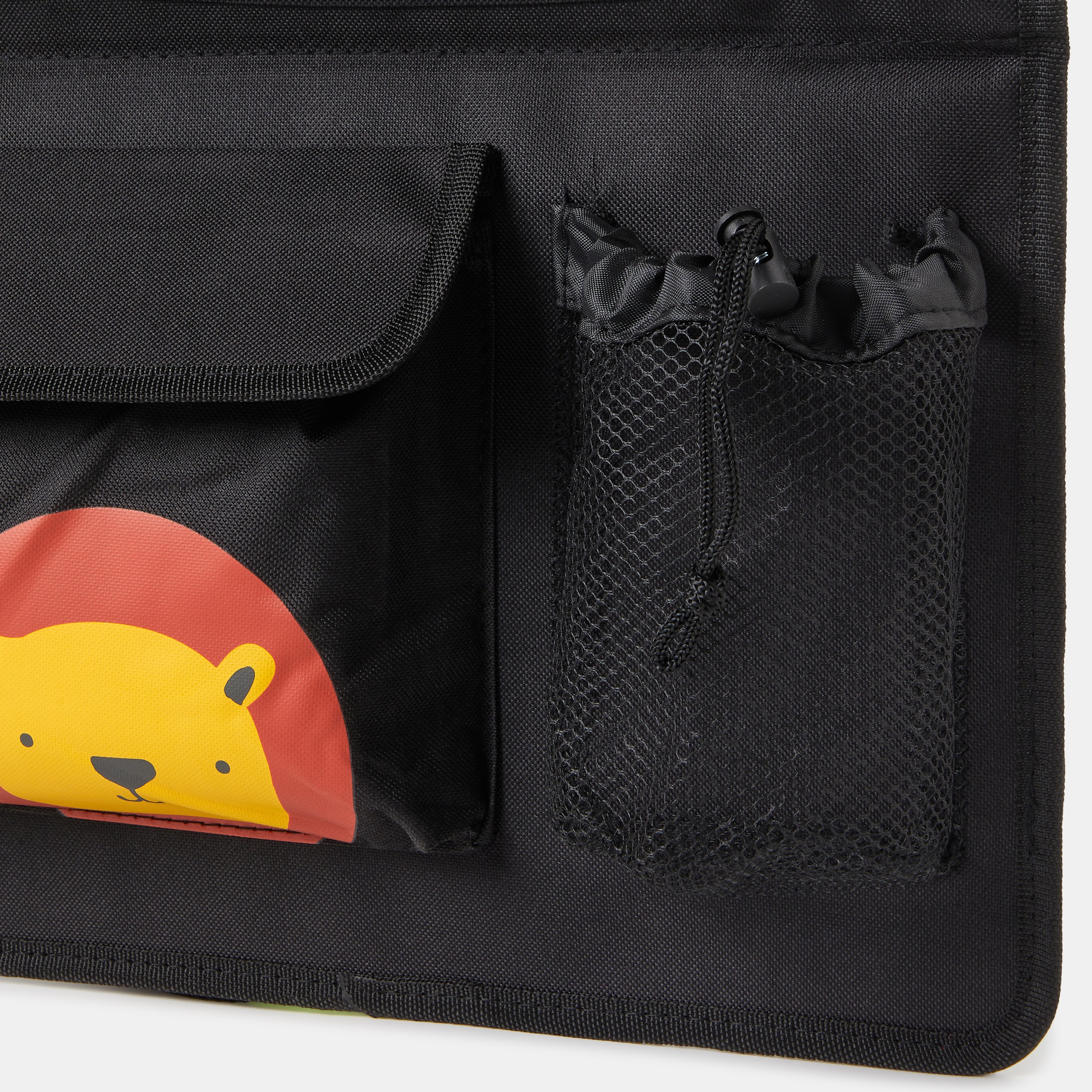 Organizador para Carro com Bolso para Tablet Preto-2