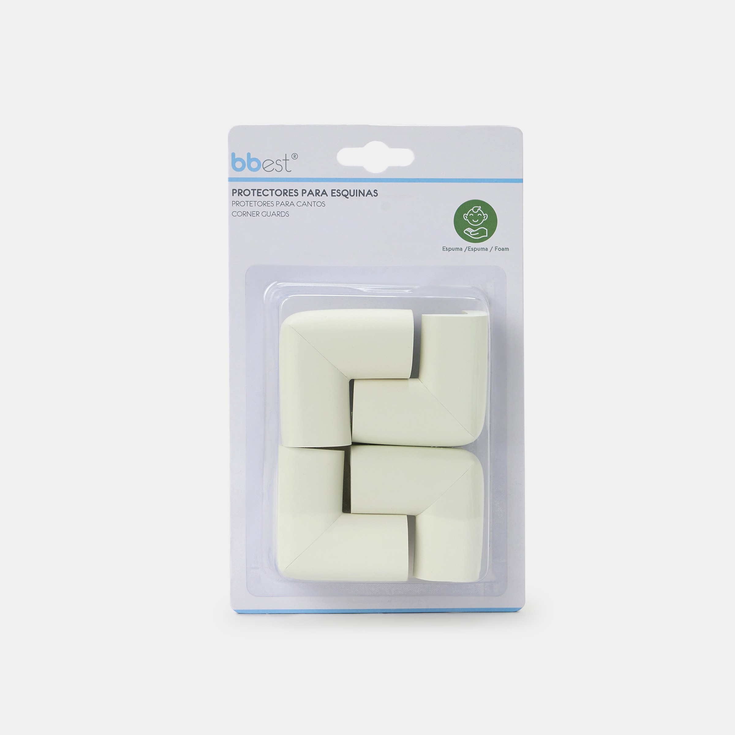 Proteções de Segurança Bbest (4 Unidades) para Cantos Branco-3