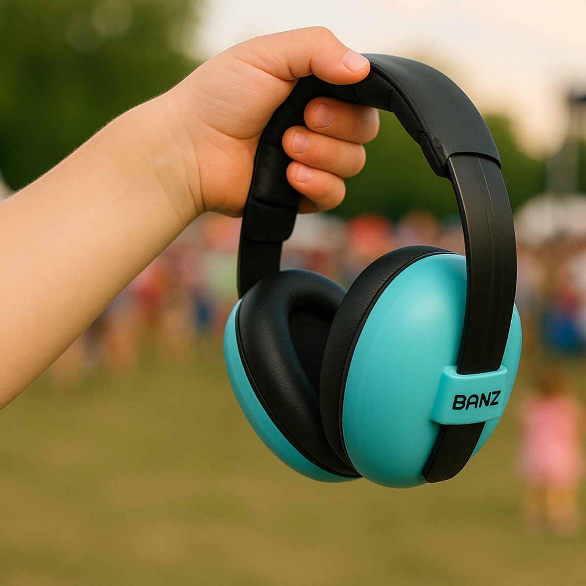 Auriculares de protección auditiva Banz hasta los 3 años - Azul Azul-2