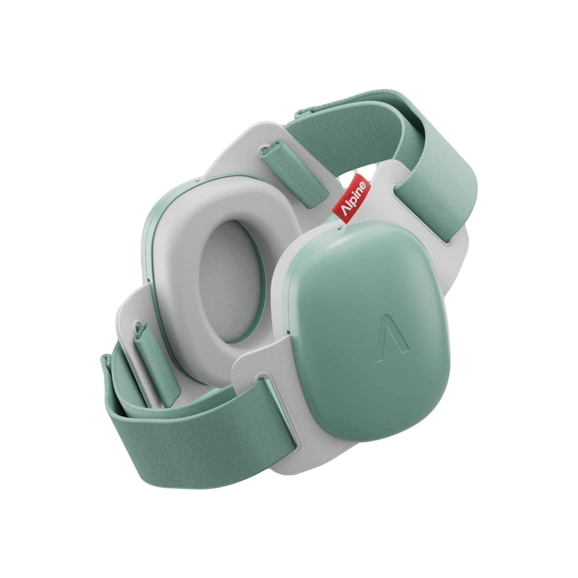 Imagen 0 de Auriculares de protección auditiva Alpine hasta los 4 años Verde Agua