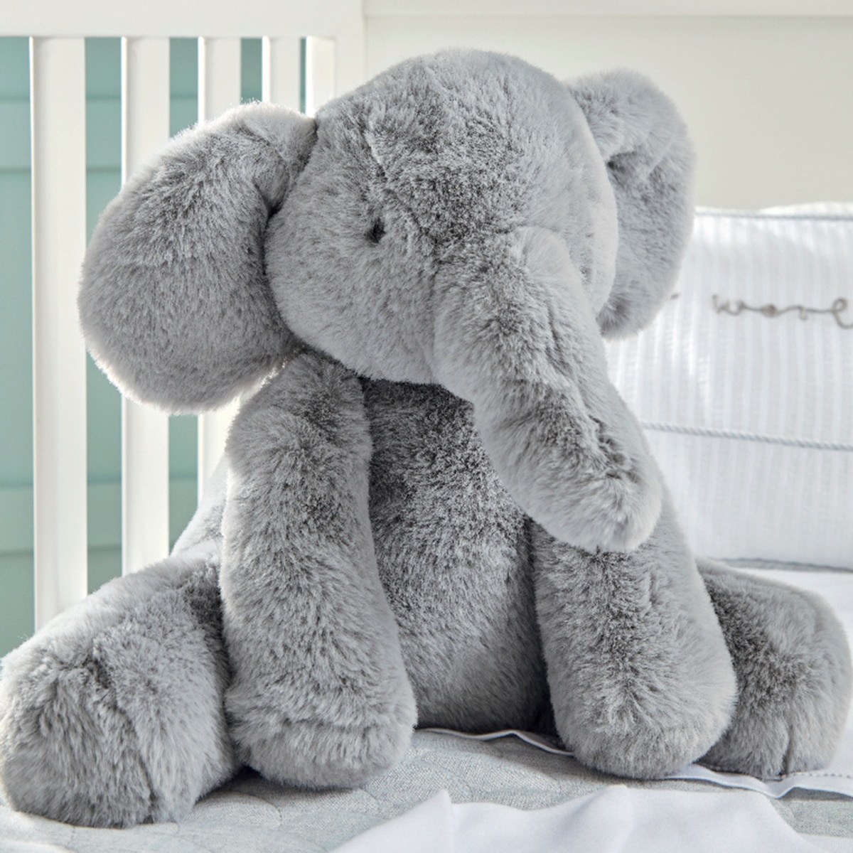 Peluche Mamas & Papas Archie the Elephant gris Gris-3