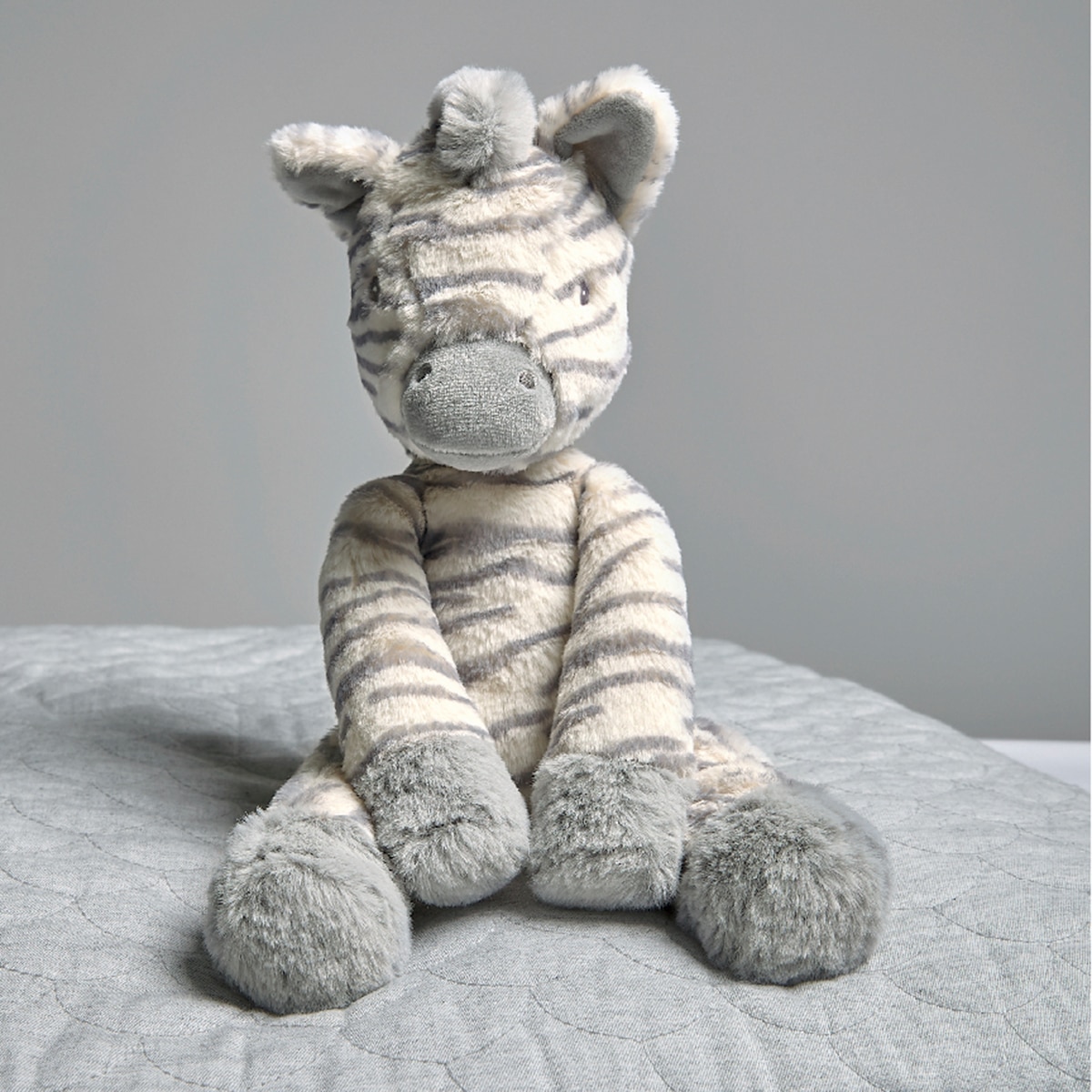 Peluche cebra Mamas & Papas gris/blanco Gris-4