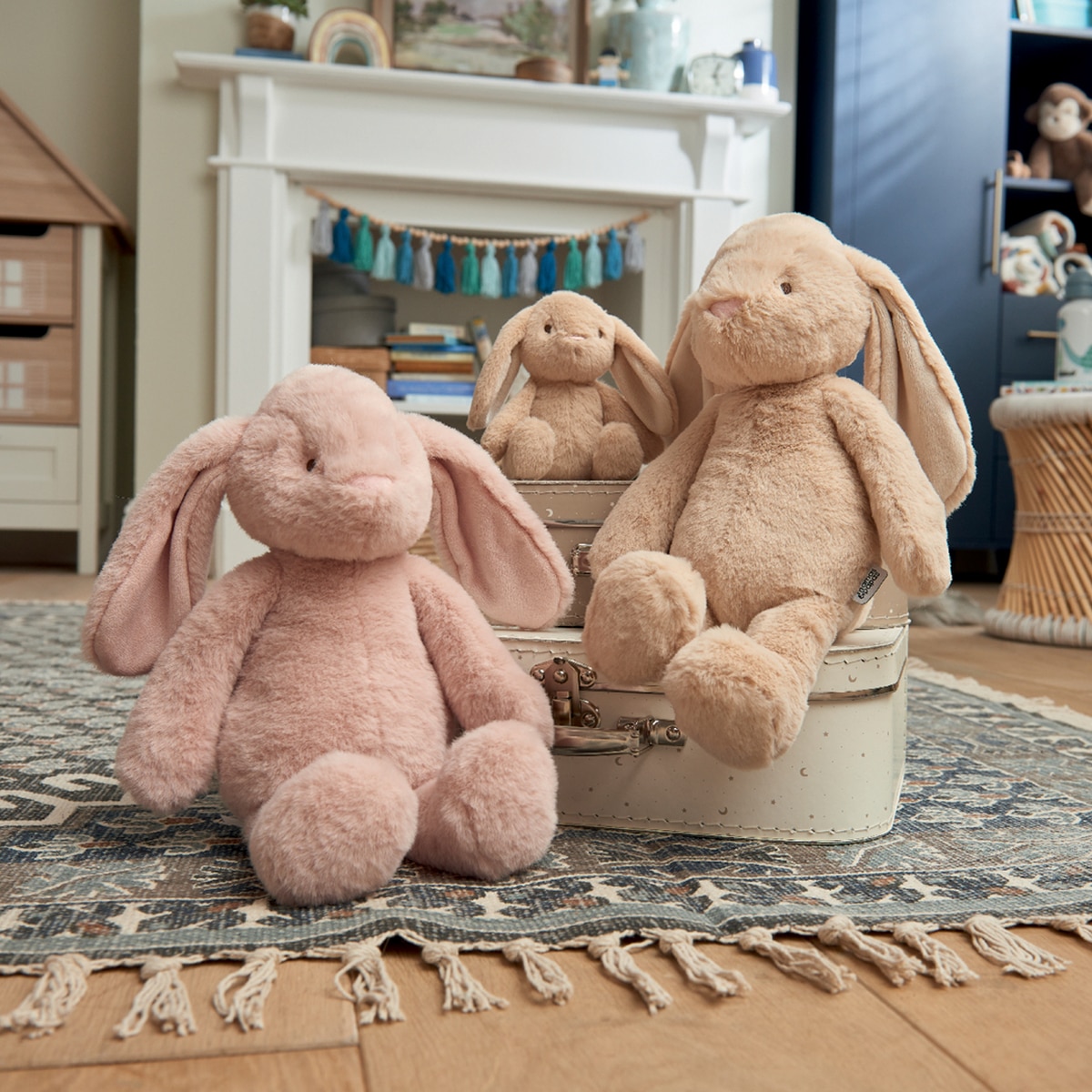 Peluche conejo Mamas & Papas rosa Rosa-5