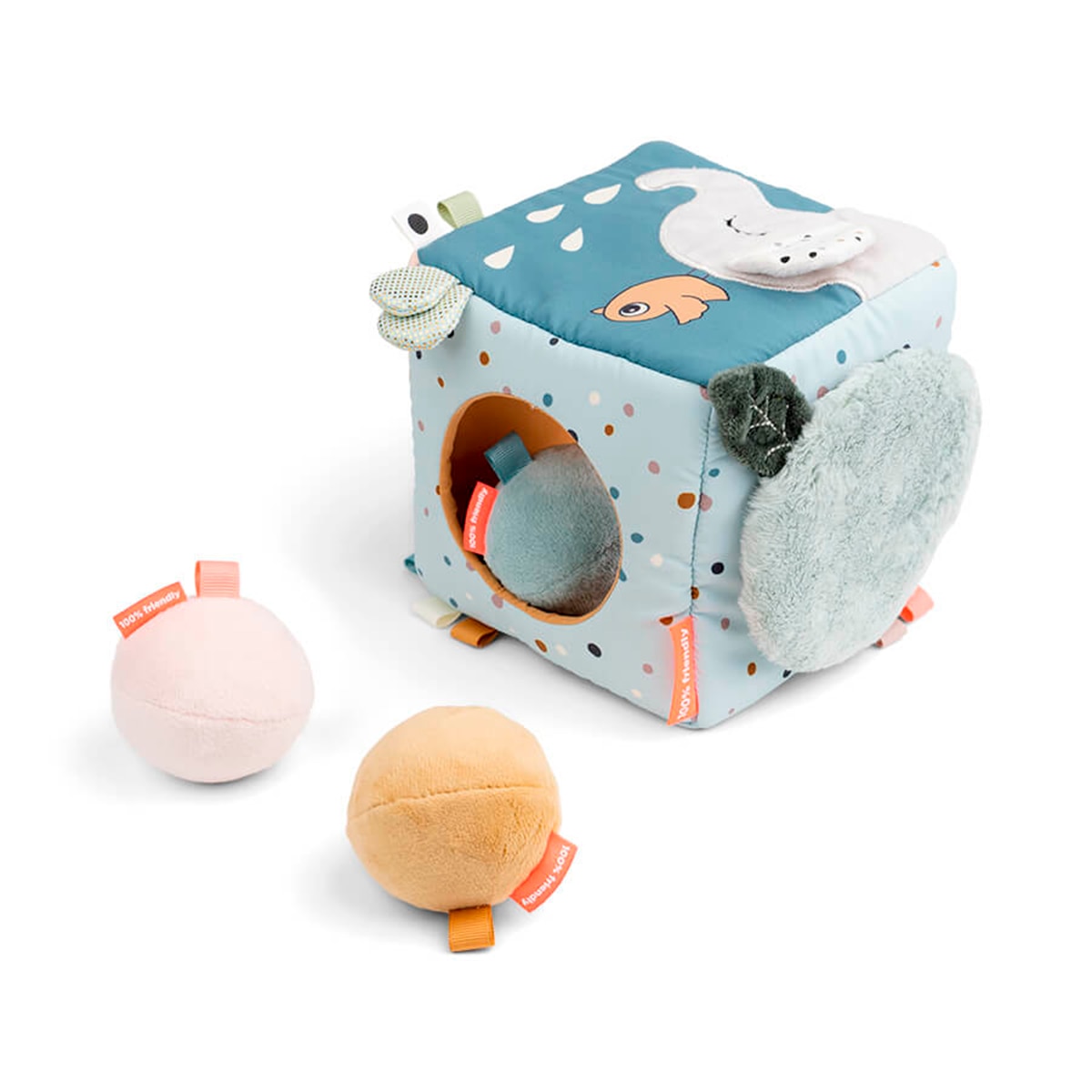 Cubo Descobertas DEER FRIENDS Mistura de Cor Azul-7