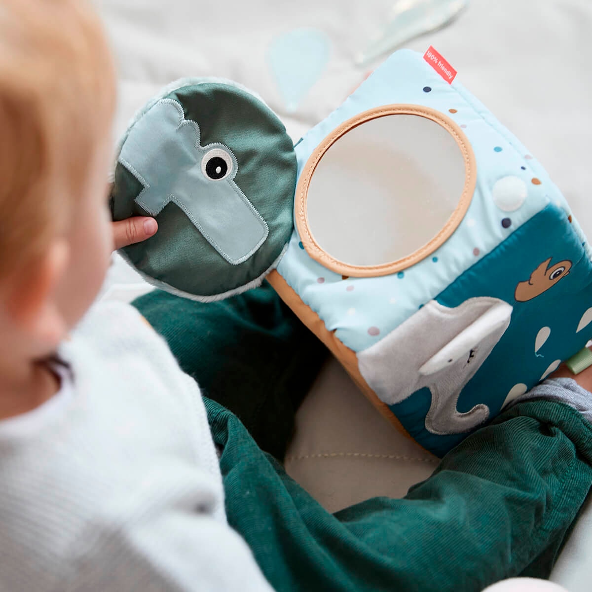 Cubo Descobertas DEER FRIENDS Mistura de Cor Azul-10