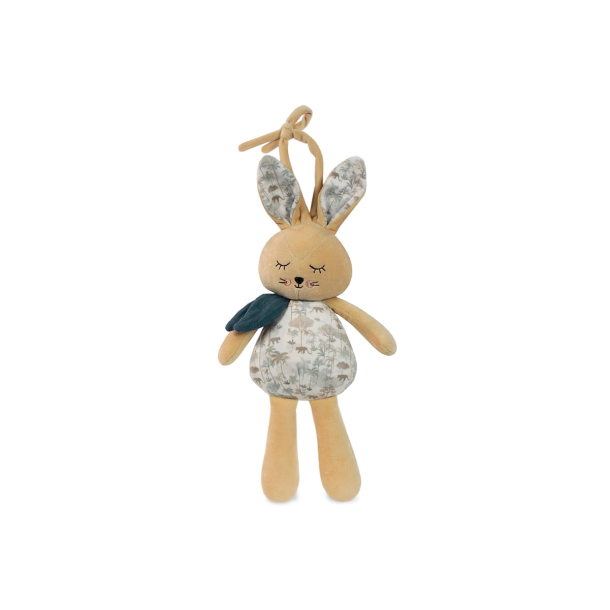 Peluche Coelho Musical Mr&Mrs Rabbit Verde Água-1