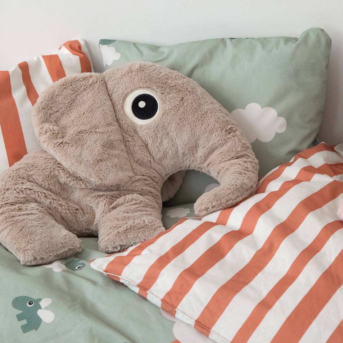 Peluche Elphee Happy Clouds Bege-3
